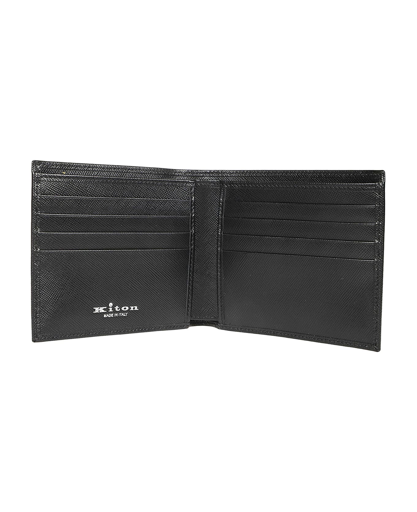 Kiton A015 Wallet - Nero 財布