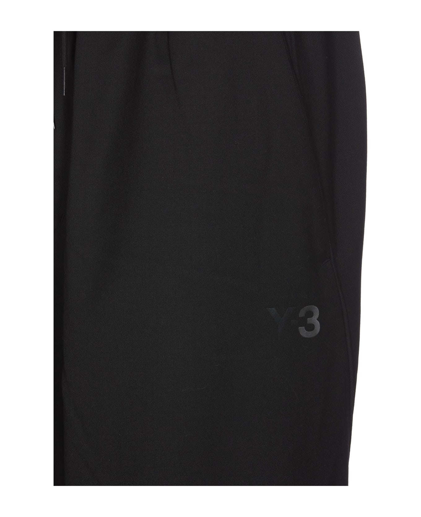 Y-3 Logo Track Pants - Black