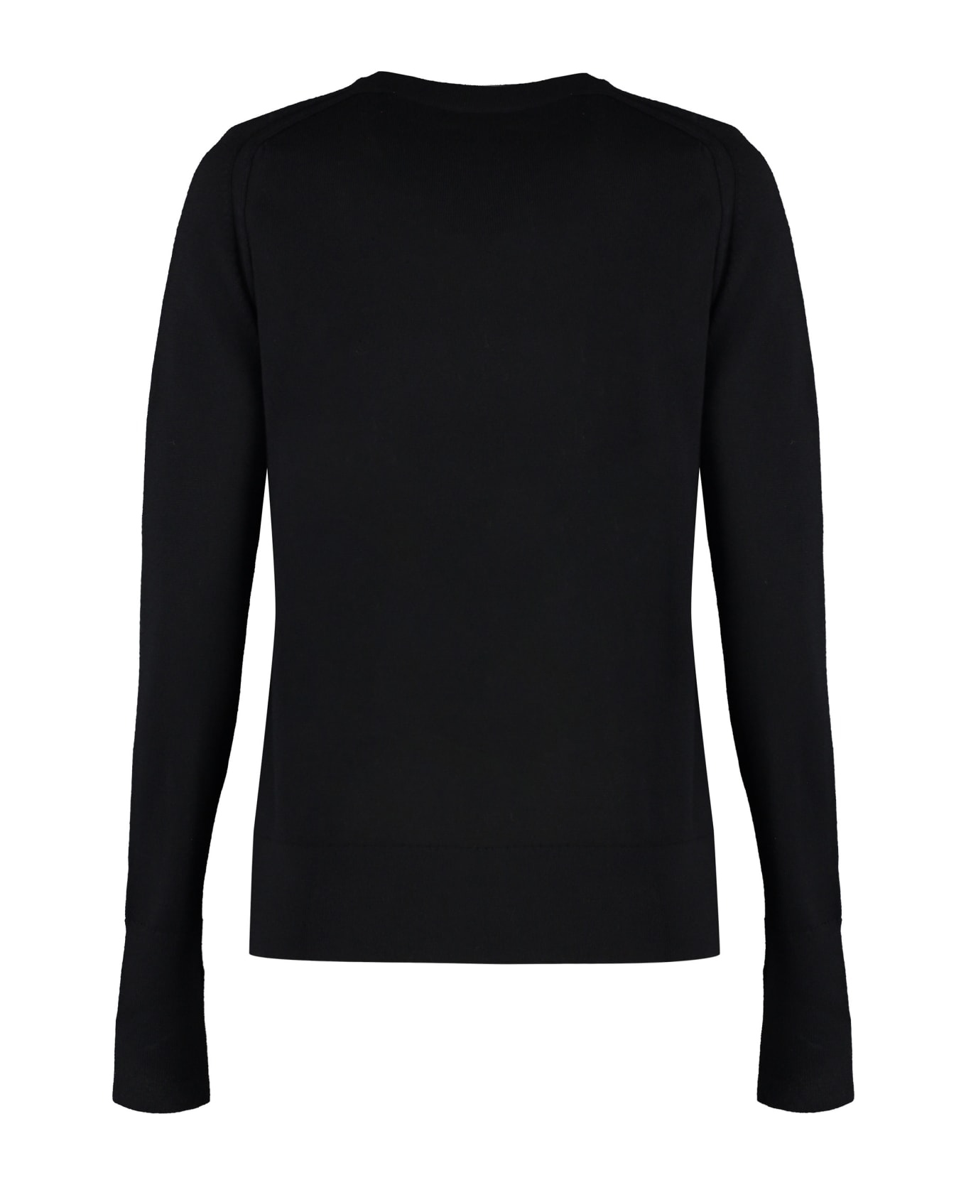 Calvin Klein Crew-neck Wool Sweater - black