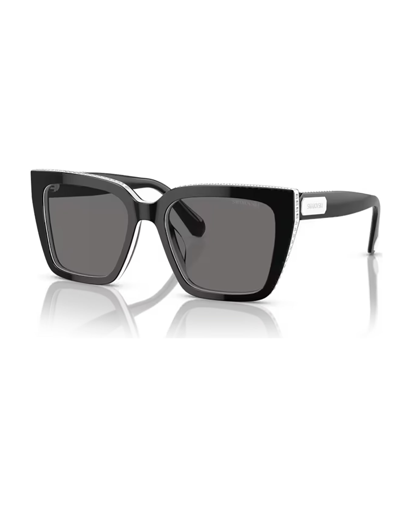Swarovski Sk6013 Black Sunglasses - Black