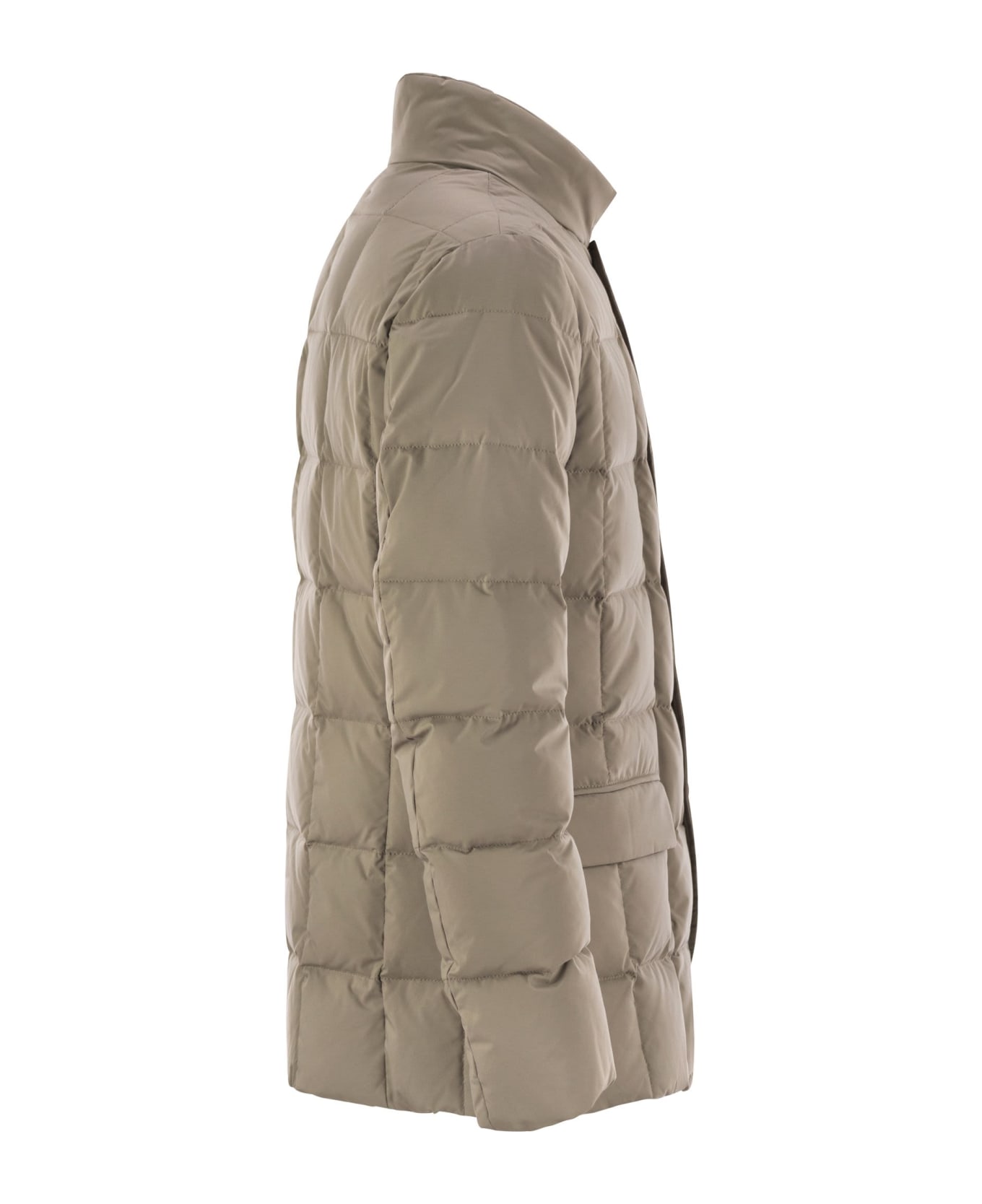Fay Down Jacket (db Front) - Beige