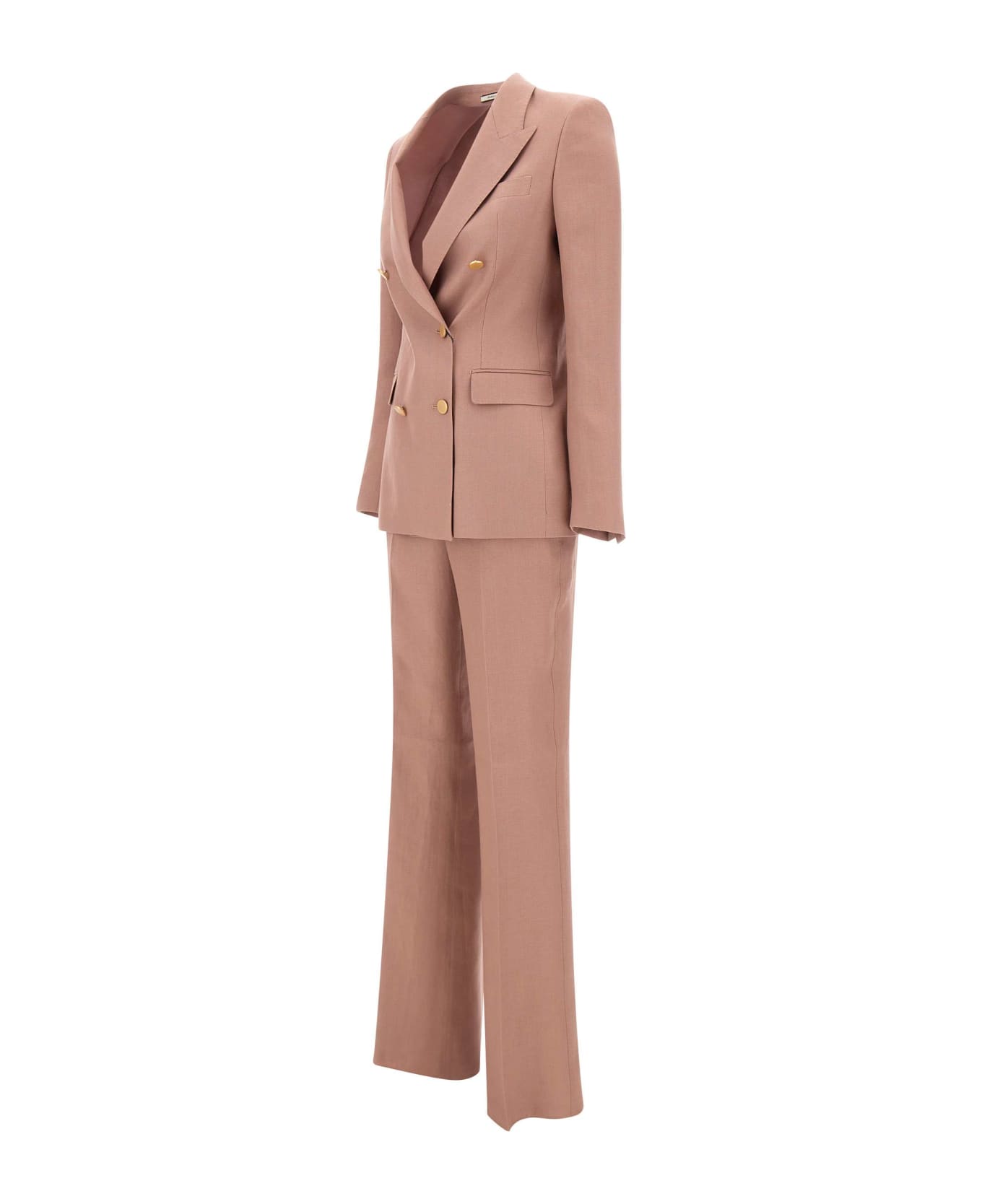 Tagliatore "parigi" Linen Two-piece Suit - PINK