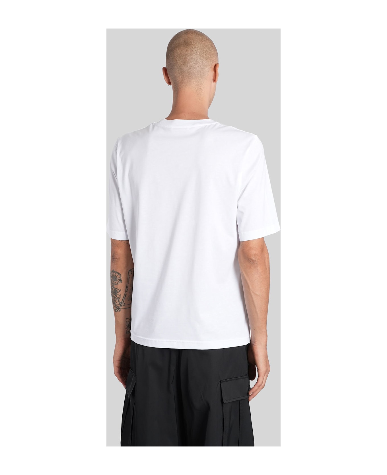 Marni T-shirt In White Cotton - white