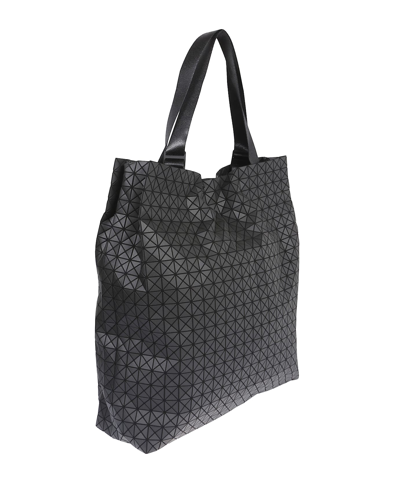 Bao Bao Issey Miyake Leather Shopping Bag - Black