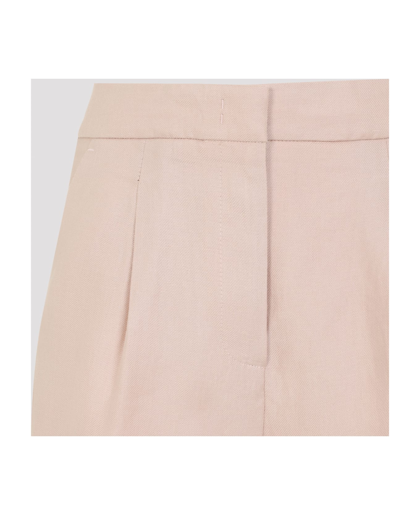 Peserico Linen Bermuda - Rosa Peonia