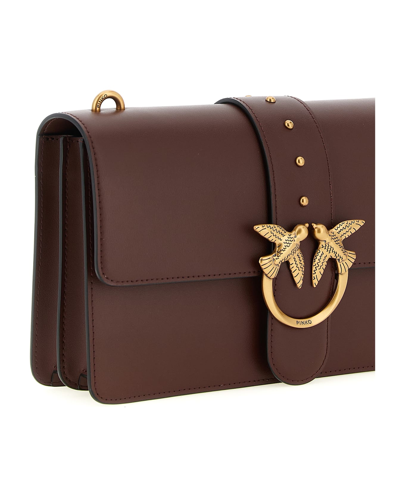 Pinko 'love One Classic' Crossbody Bag - Bordeaux