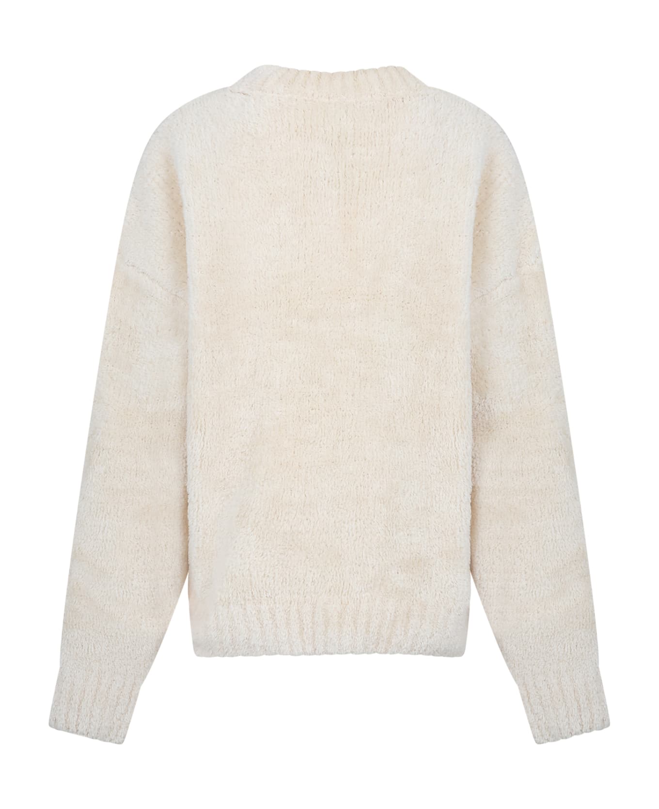 The New Society Ivory Sweater For Boy - Ivory