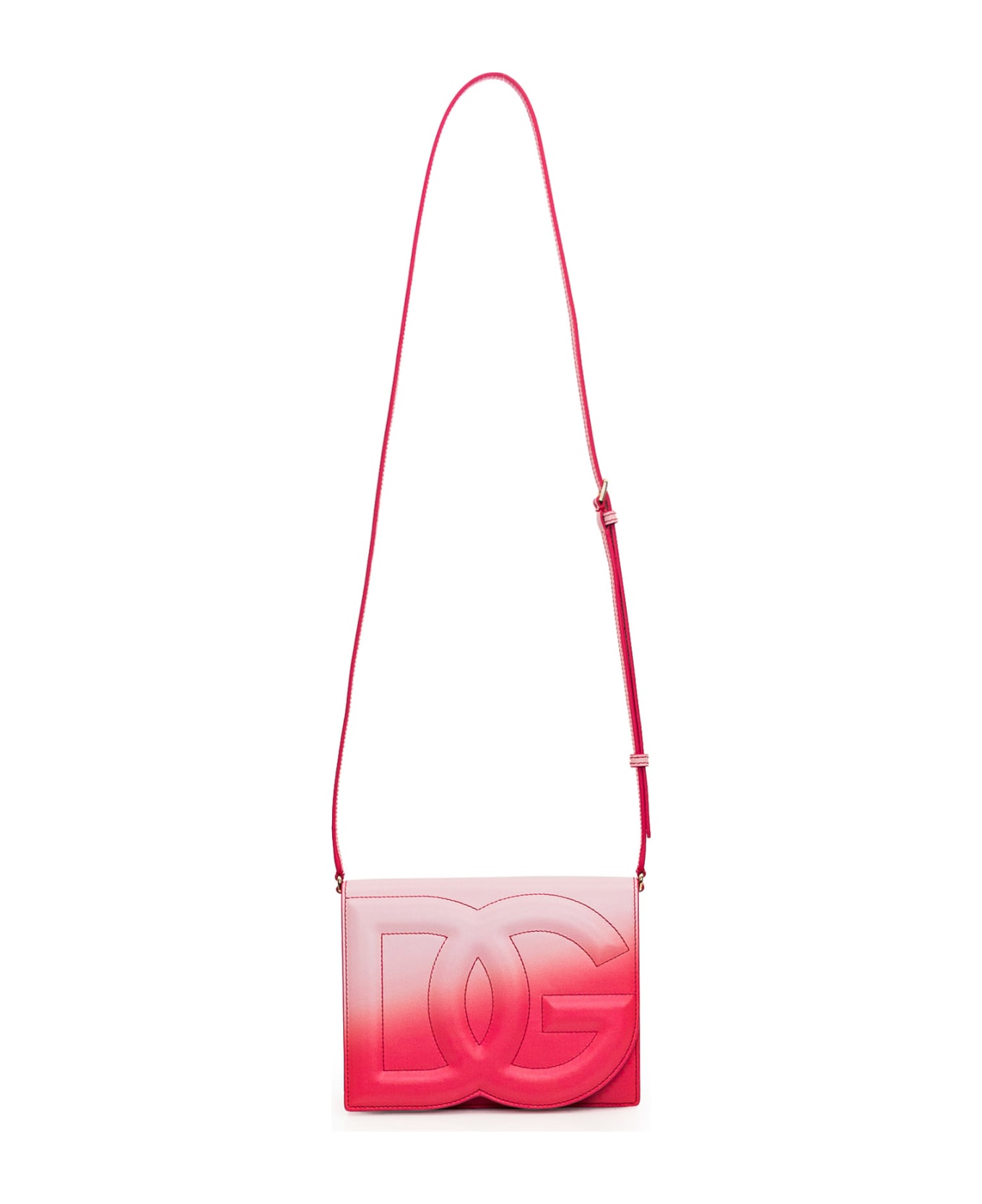 Dolce & Gabbana Dg Logo Shoulder Bag - PINK