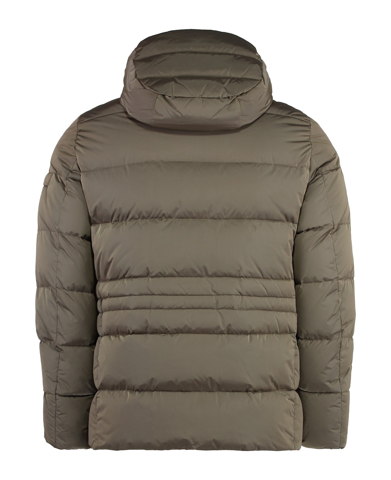 Moorer Colin Hooded Down Jacket - turtledove