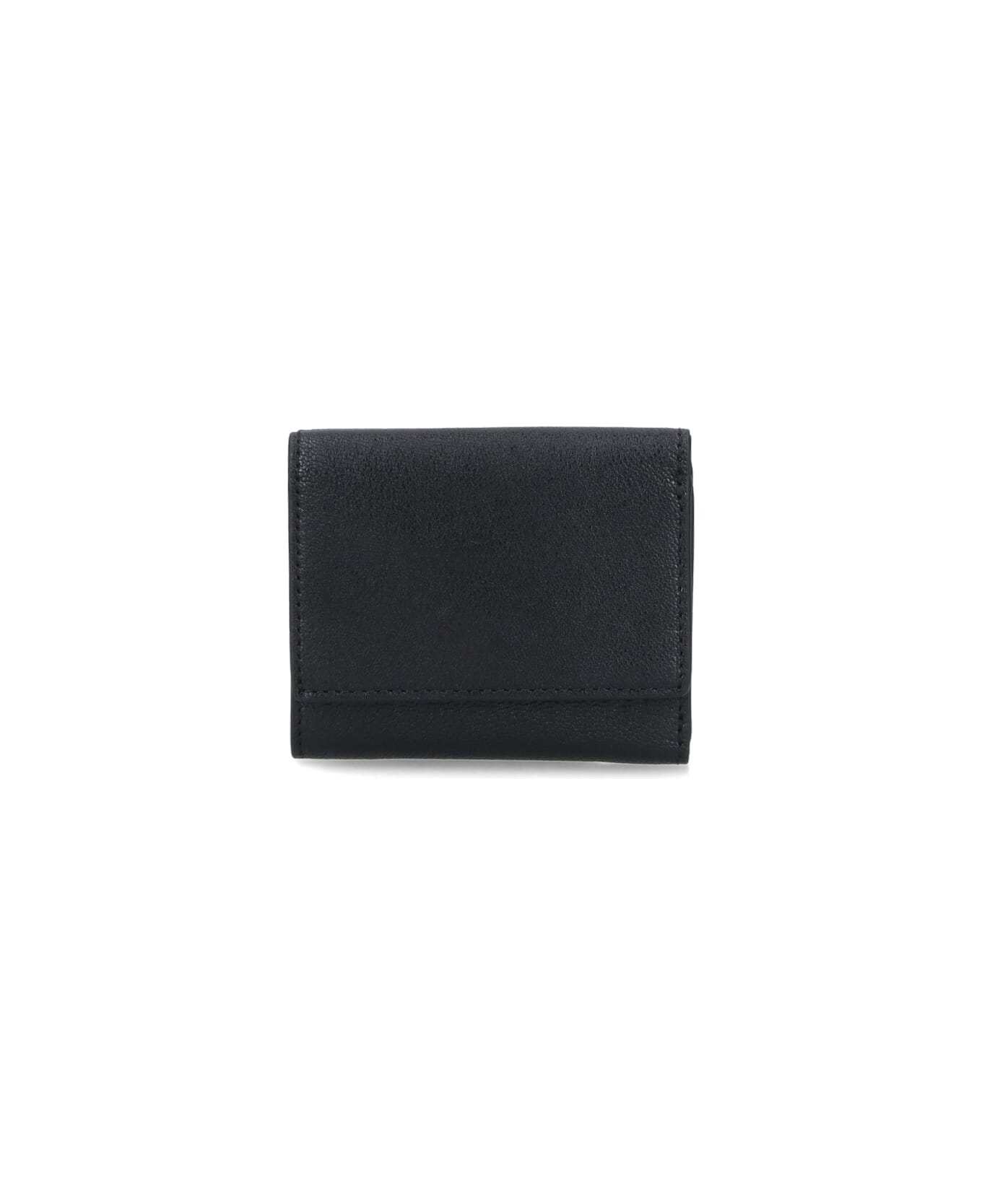 Anya Hindmarch Tri-fold Wallet "eyes" - Black  