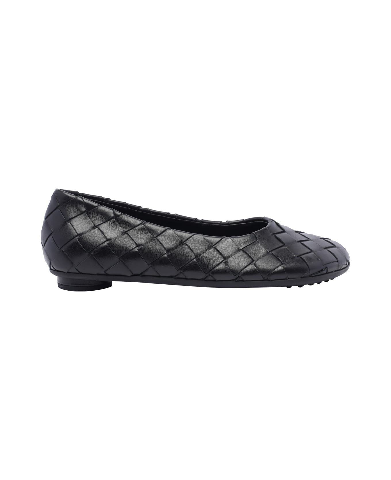 Bottega Veneta Flats - BLACK