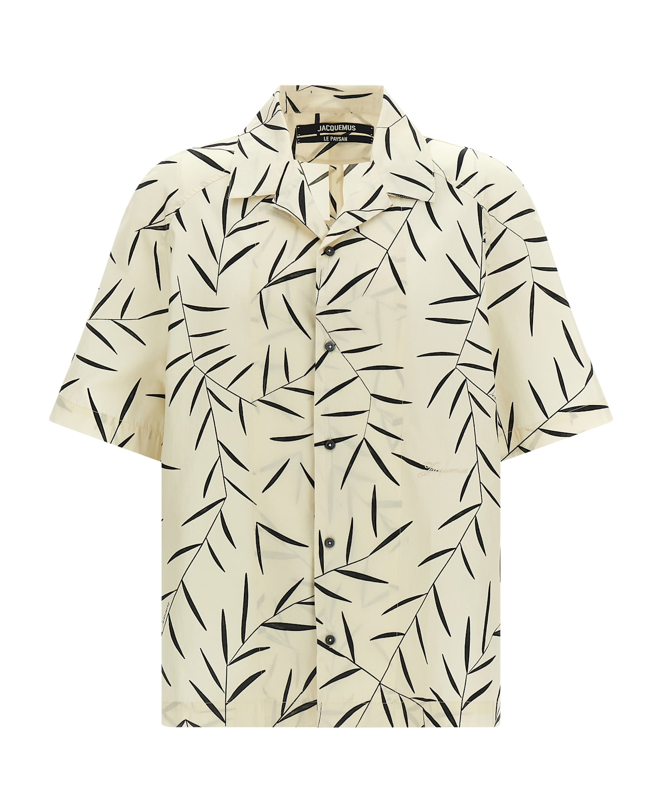 Jacquemus 
la Chemise Fonccio
 Shirt - White/Black