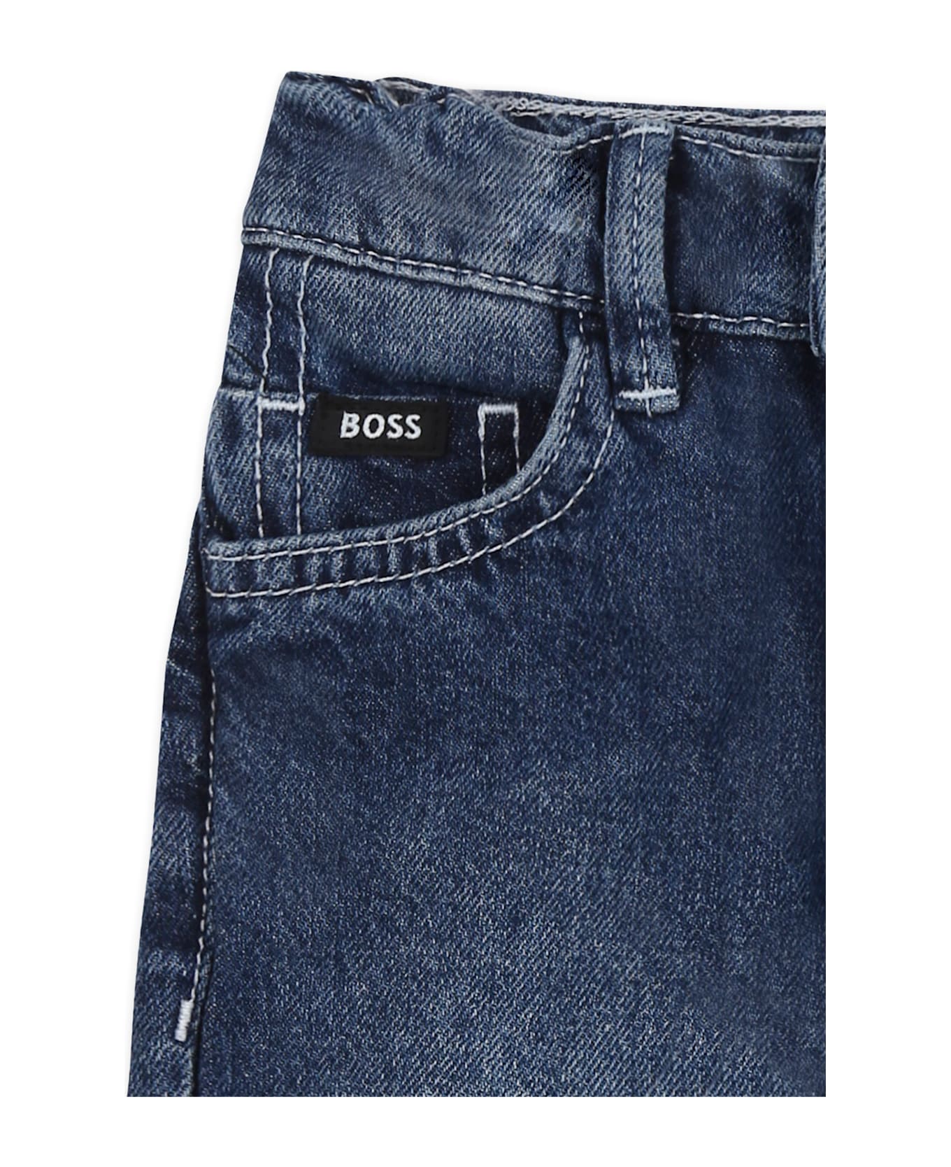 Hugo Boss Denim Jeans For Baby Boy - Denim