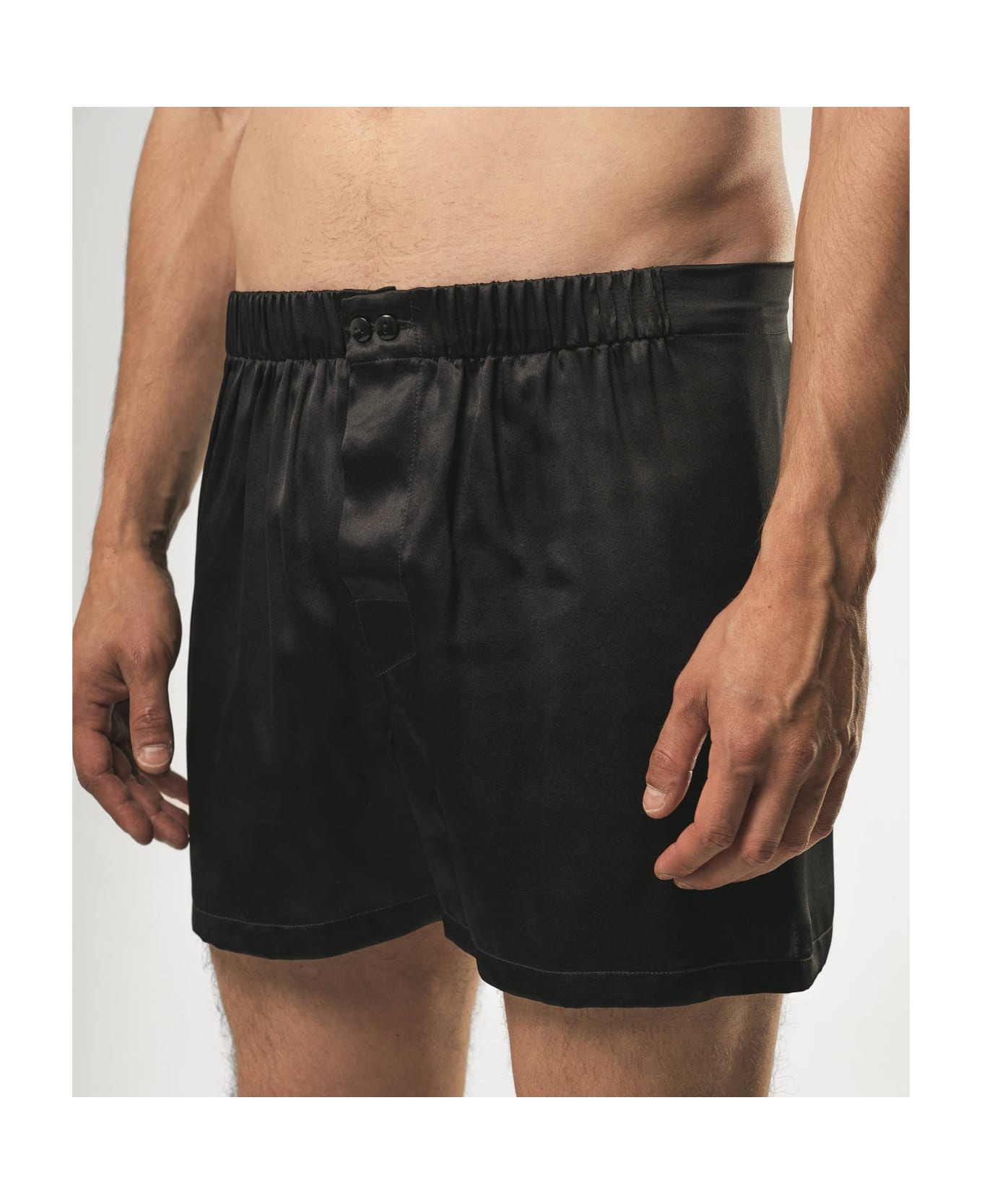 Larusmiani Boxershorts Forte Dei Marmi Knickers - Black