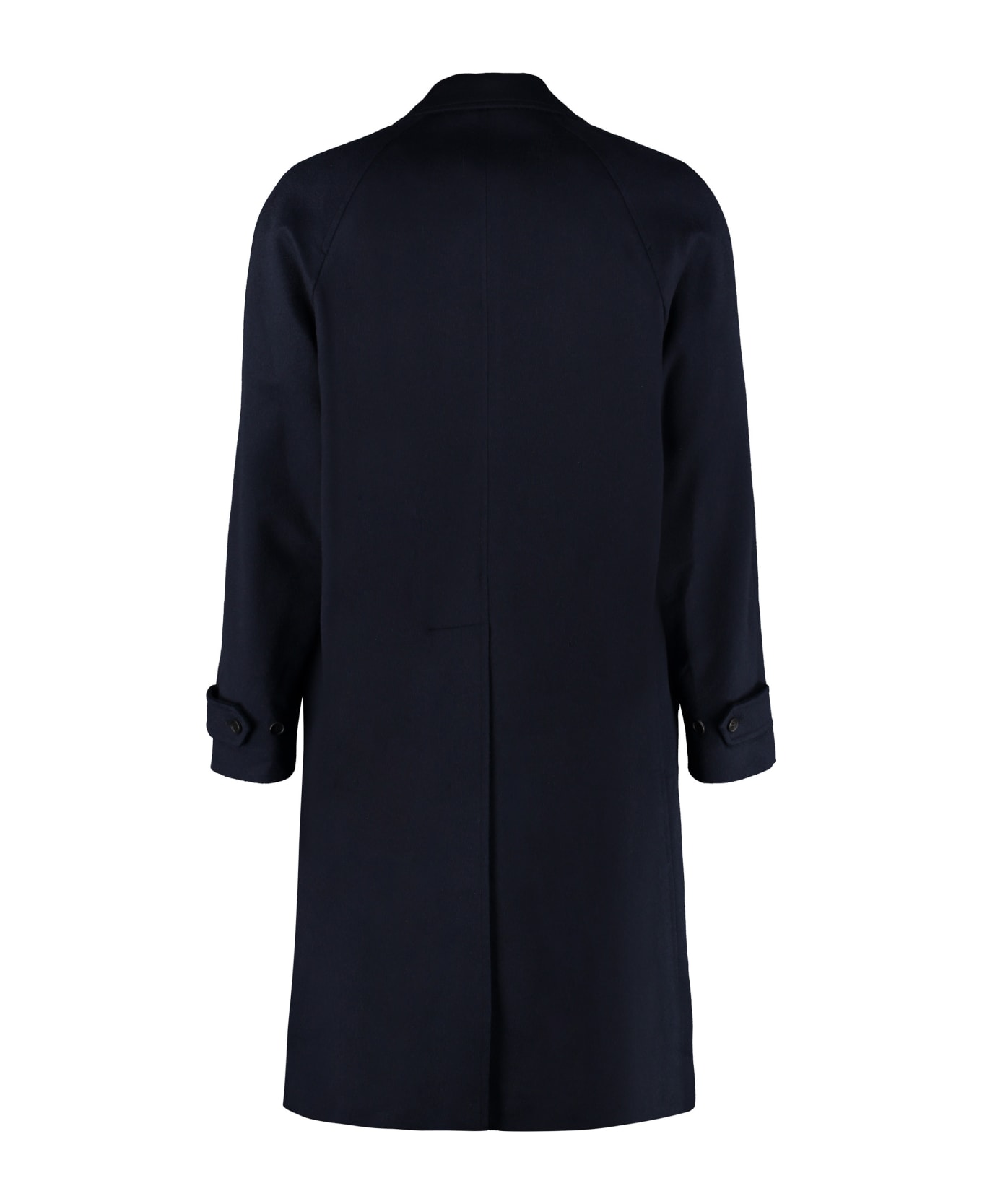 Prada Single-breasted Wool Coat - blue コート
