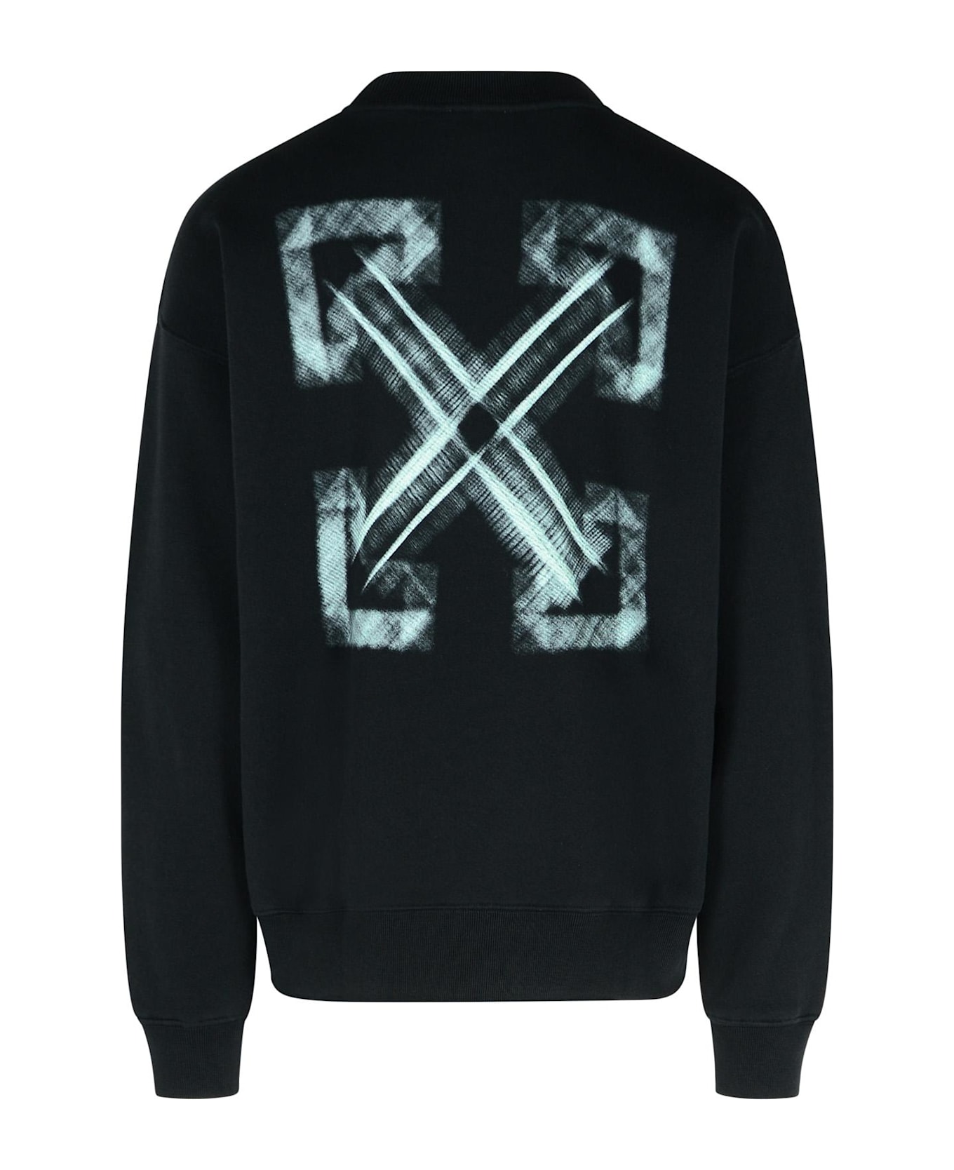 Off-White Sweatshirt With Logo - Black