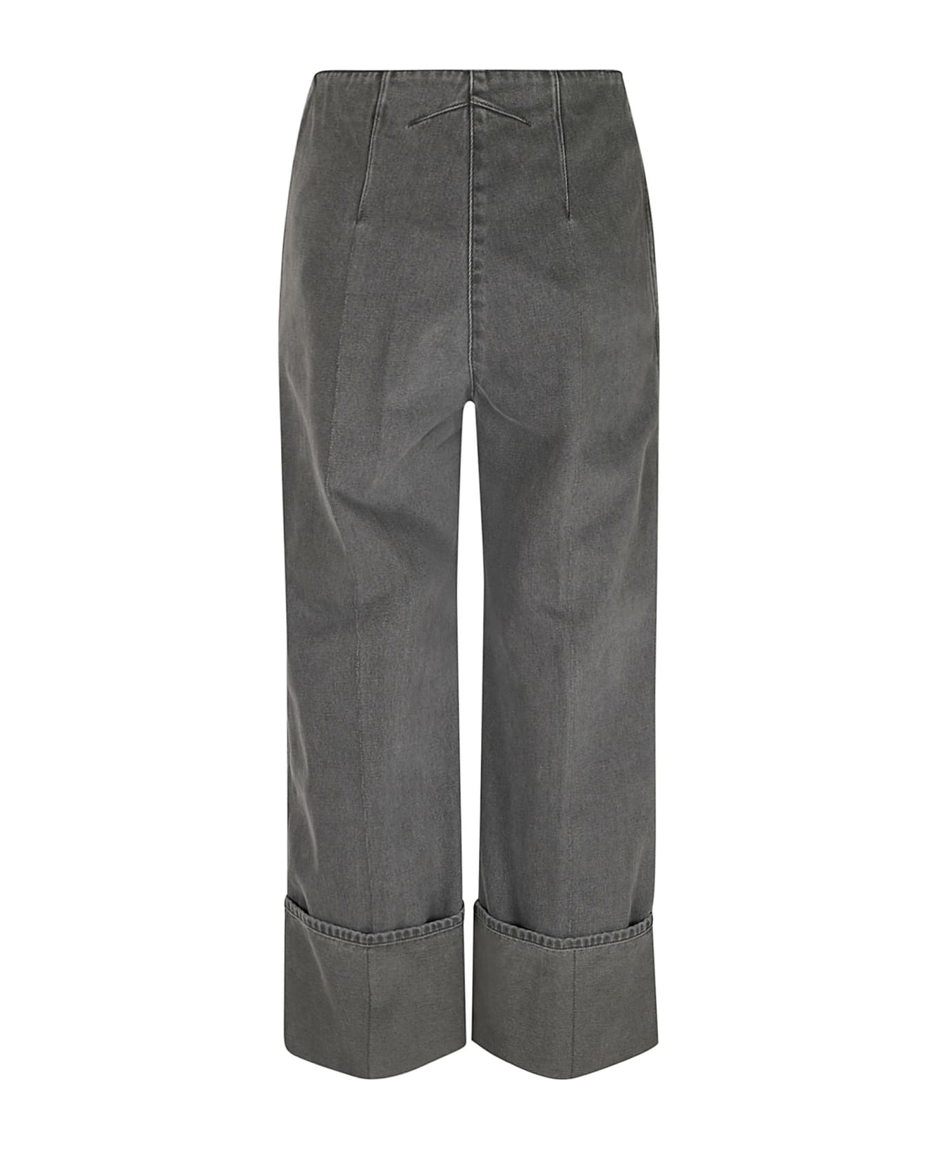 Patou Denim Iconic Trousers - Anthracite