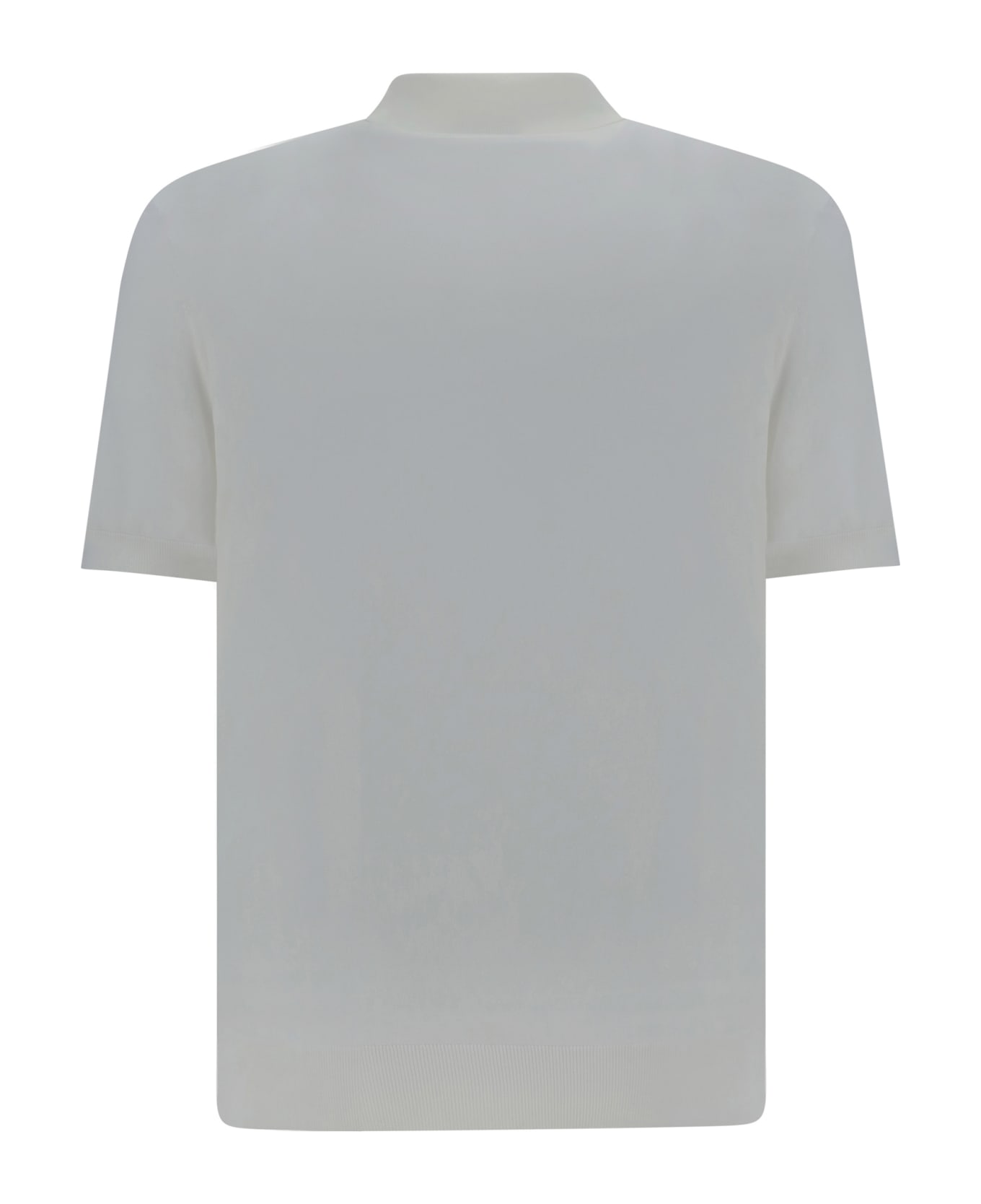Zegna Polo Shirt - Bianco Naturale Unito