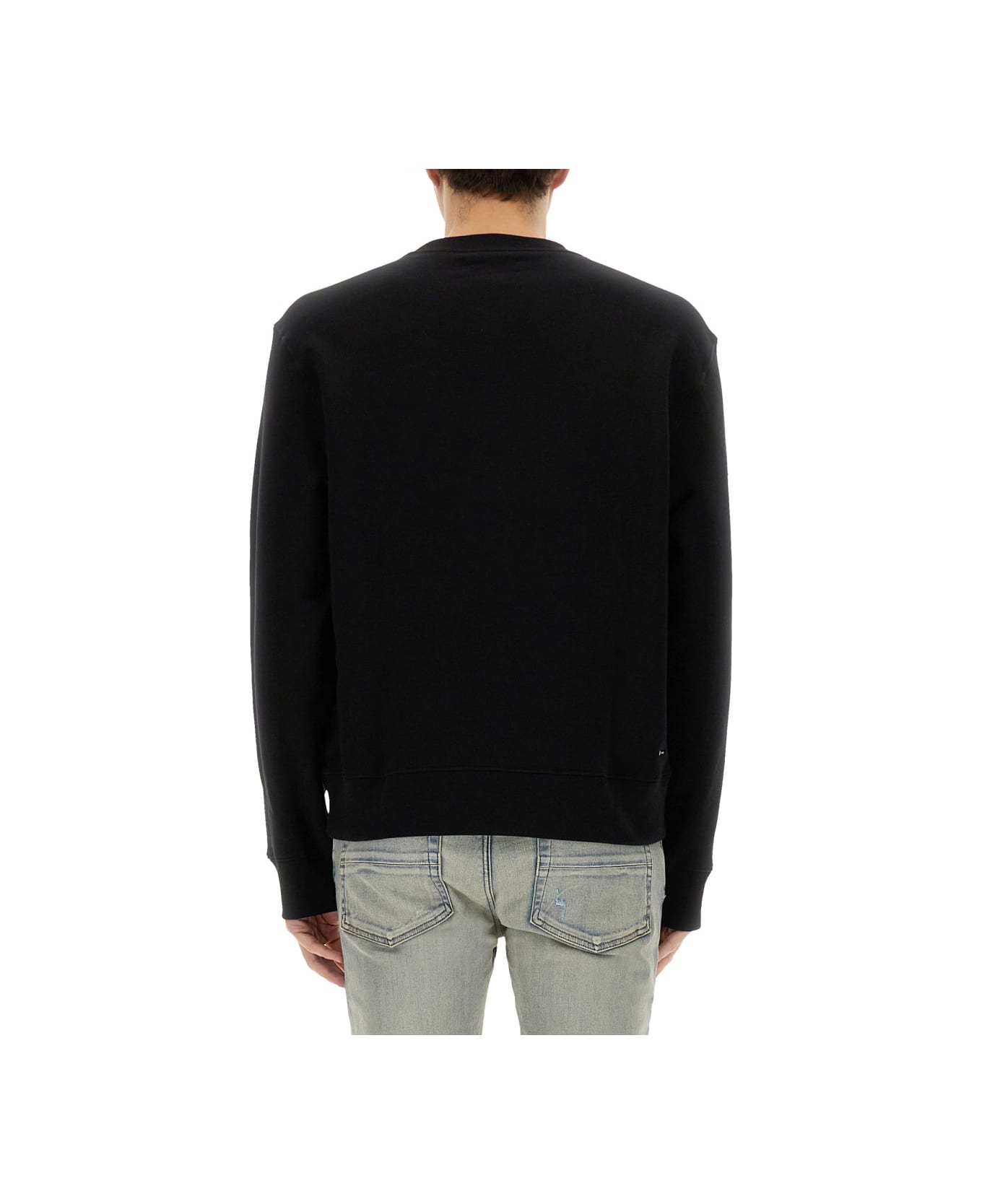 AMIRI "arts District Crew" Sweatshirt - BLACK