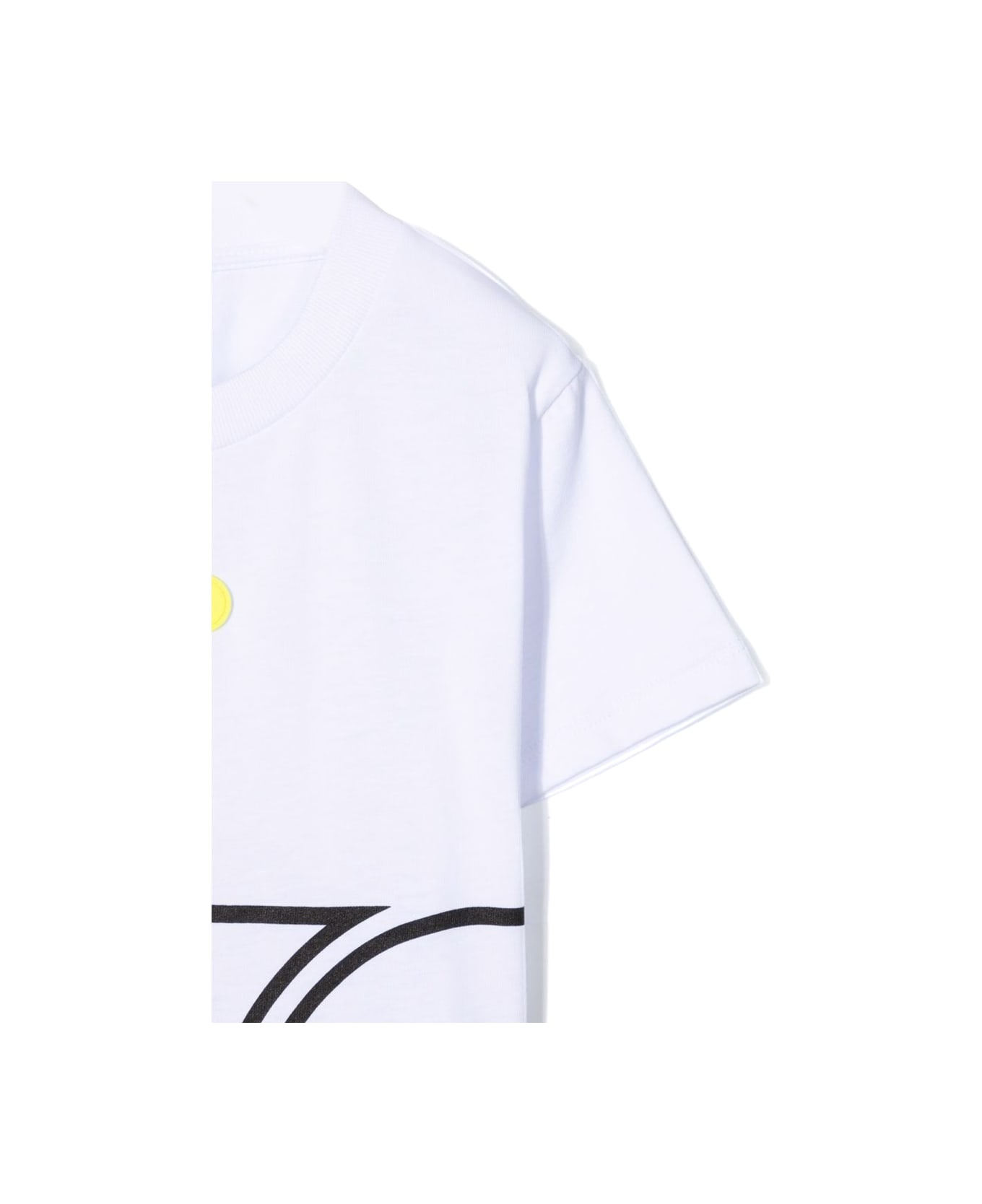 GCDS Jersey T-shirt Boy - WHITE