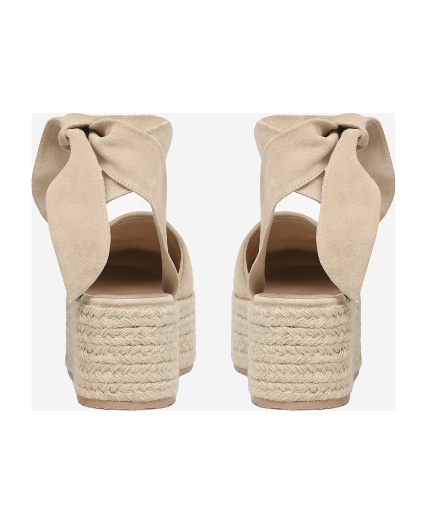 Gianvito Rossi Almeria Slingback Shoes - Beige