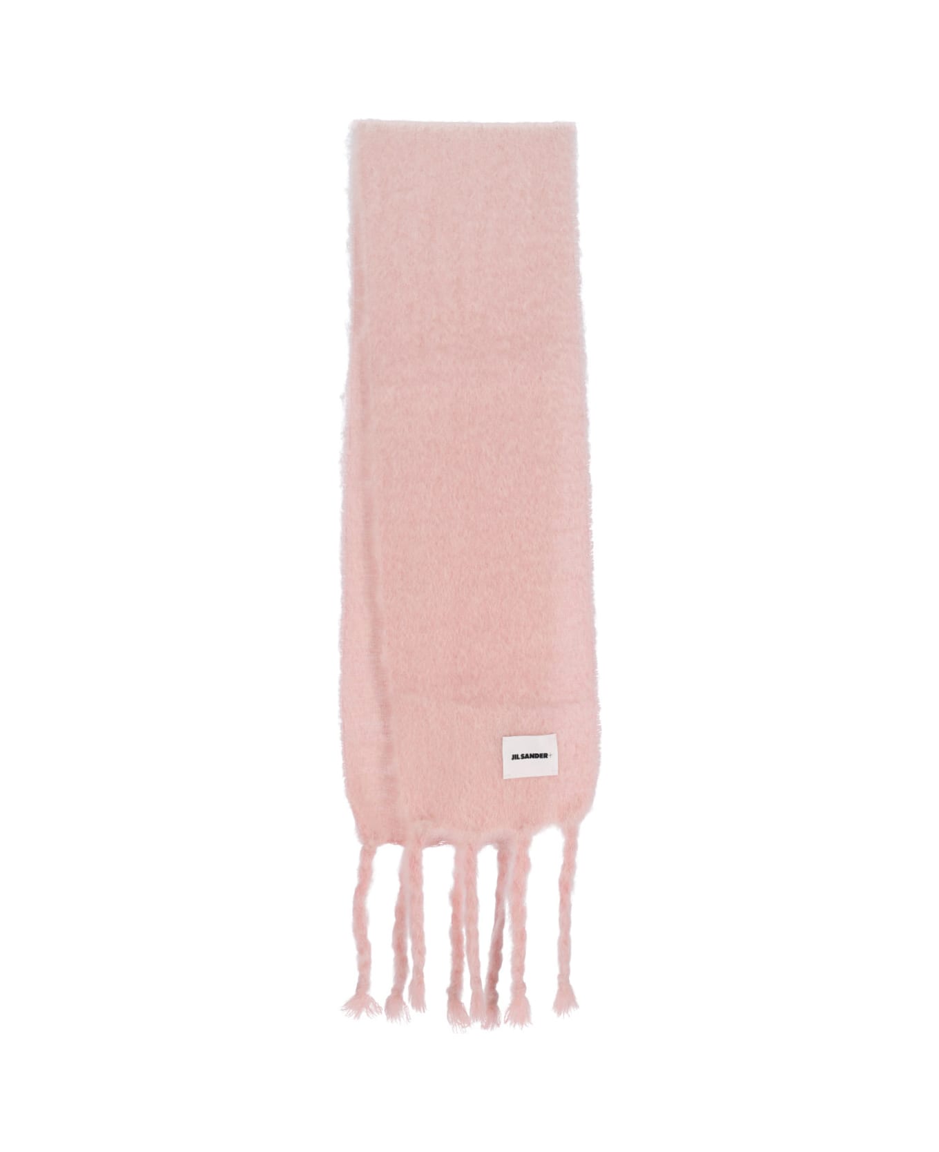 Jil Sander Mohair And Wool Blend Scarf - Pink