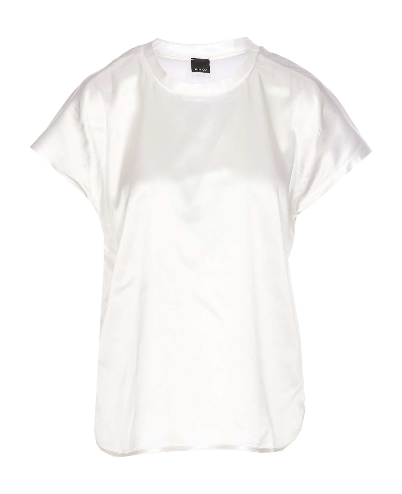 Pinko Farida Silk Blouse - White