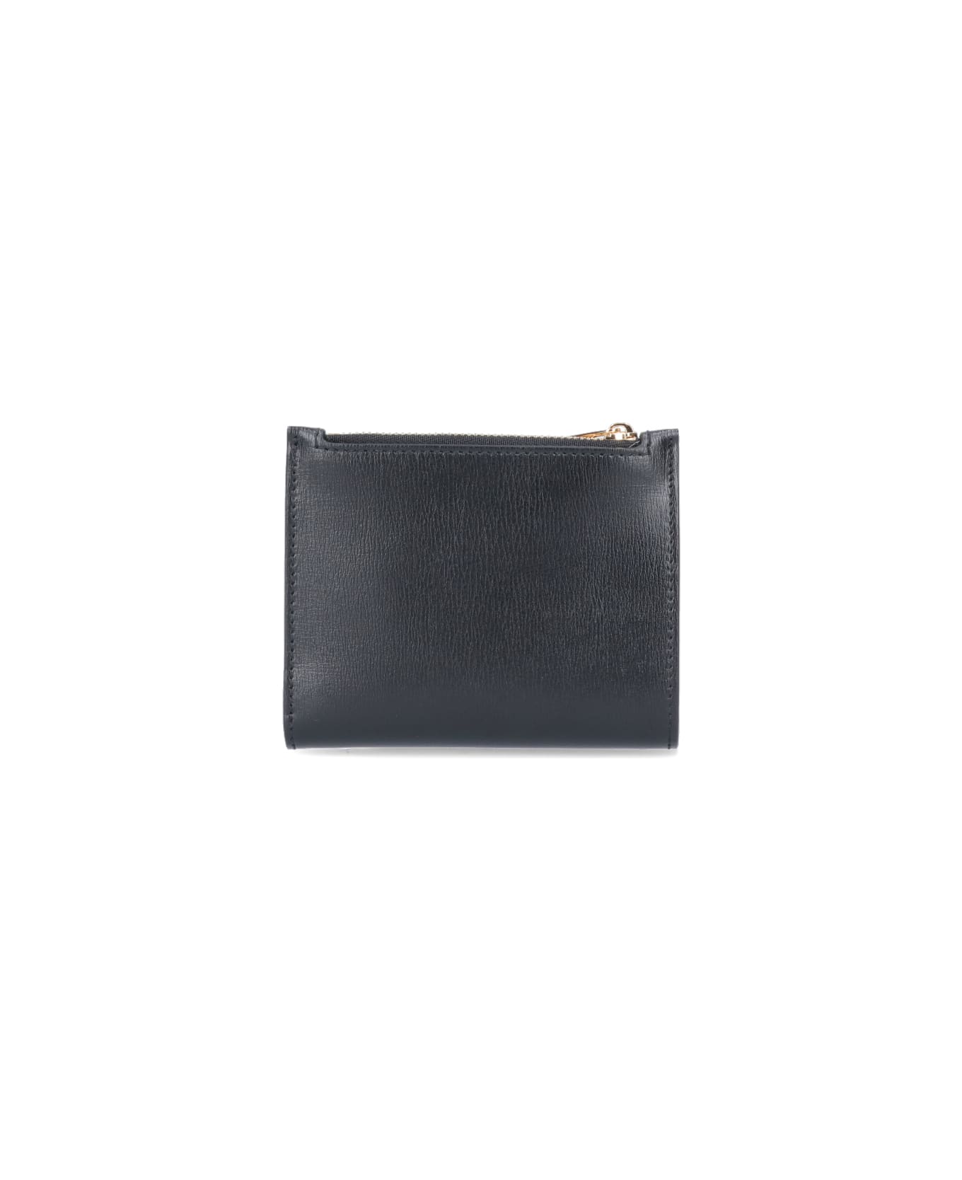 Ferragamo 'vara' Compact Wallet - Black  