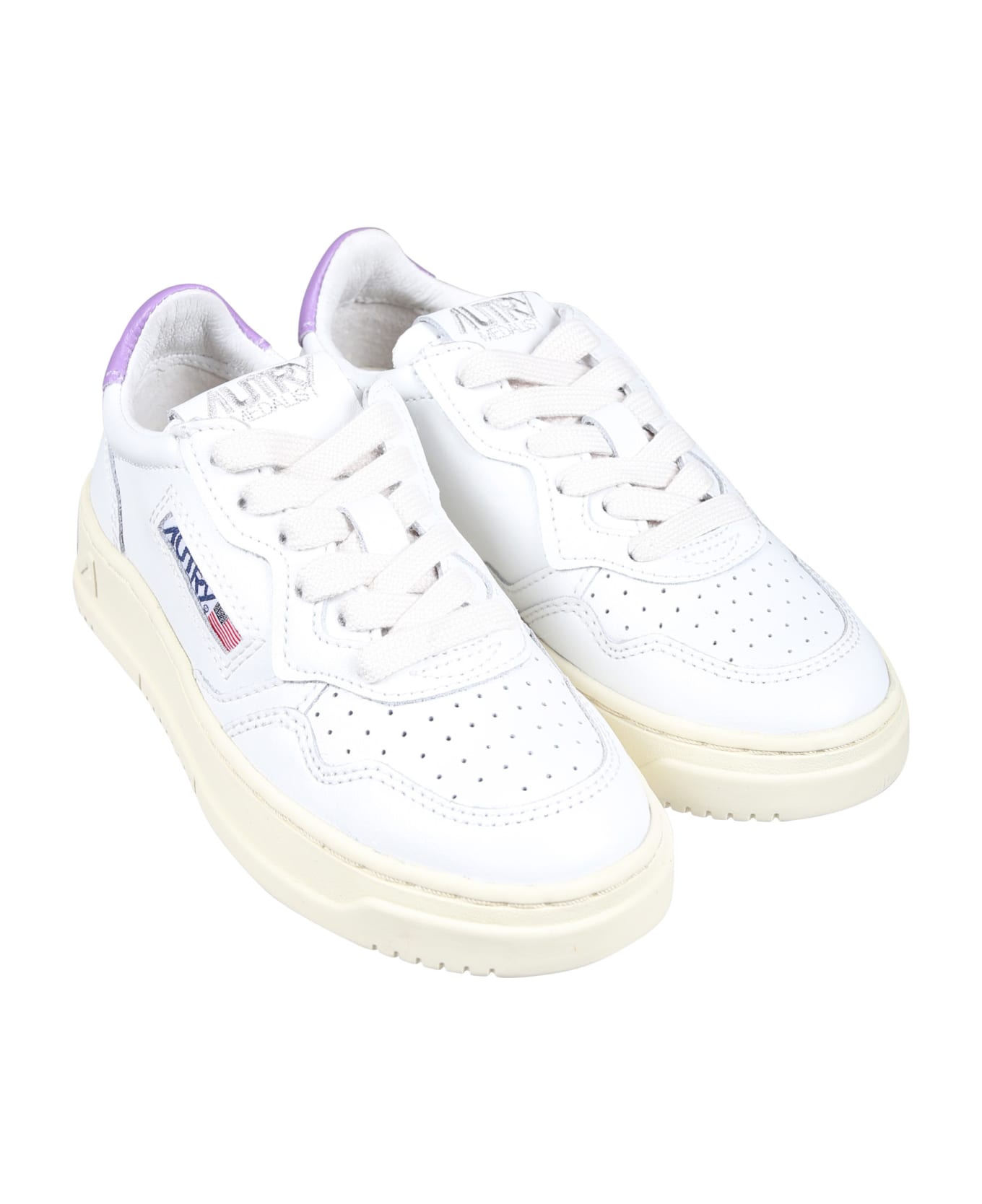 Autry Medalist Low Sneakers For Kids - White シューズ
