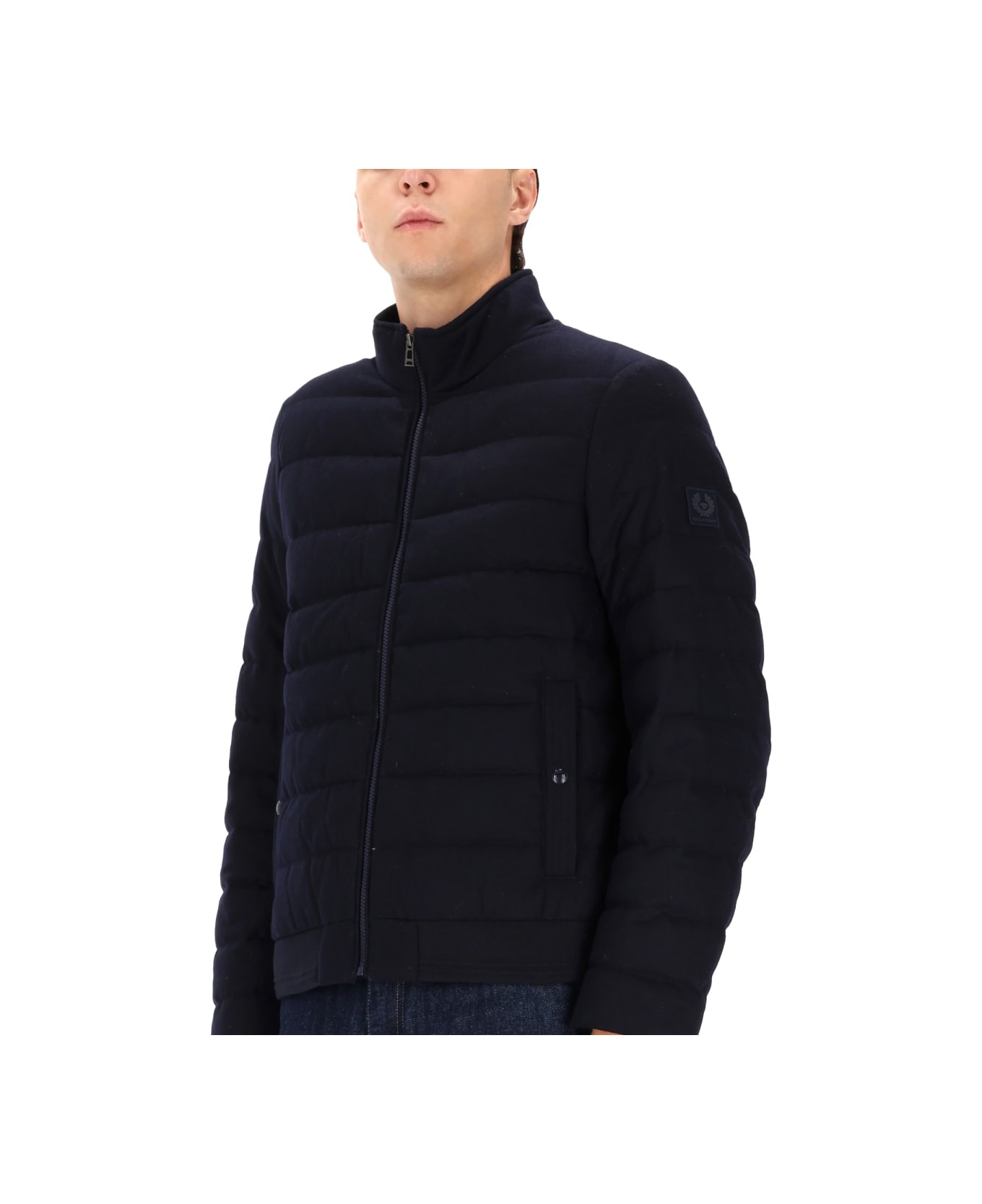 Belstaff Wool "circuiteer" Jacket - BLUE