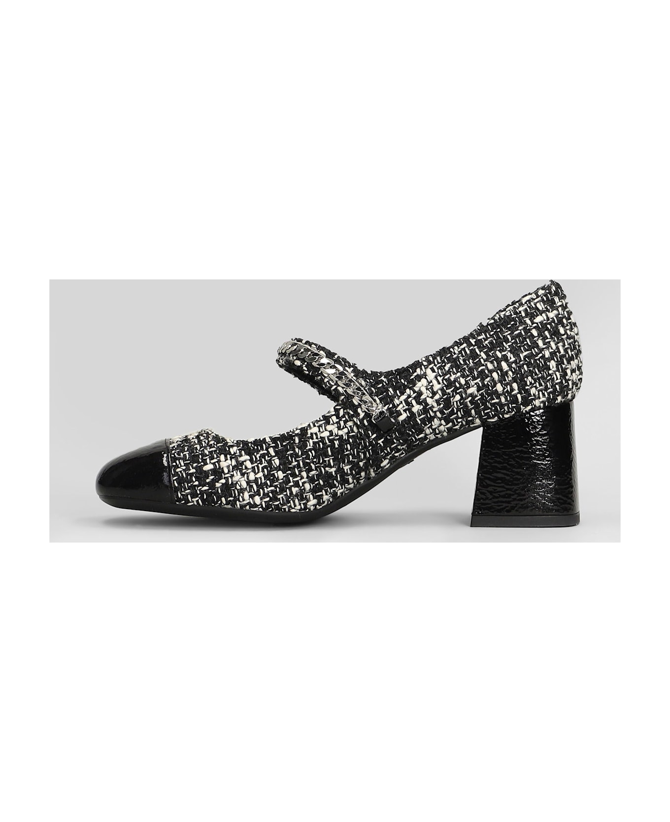 Roberto Festa Mame Pumps In Black Fabric - black