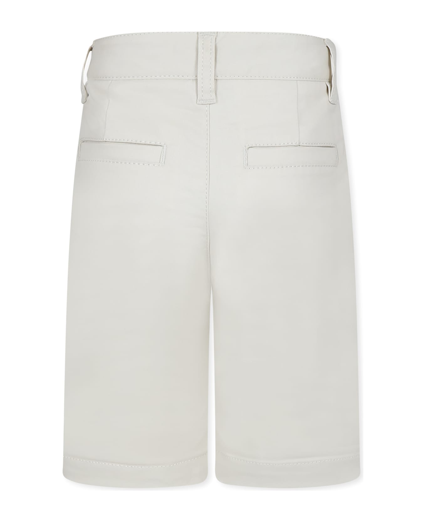 Hugo Boss Beige Shorts For Boy - Beige