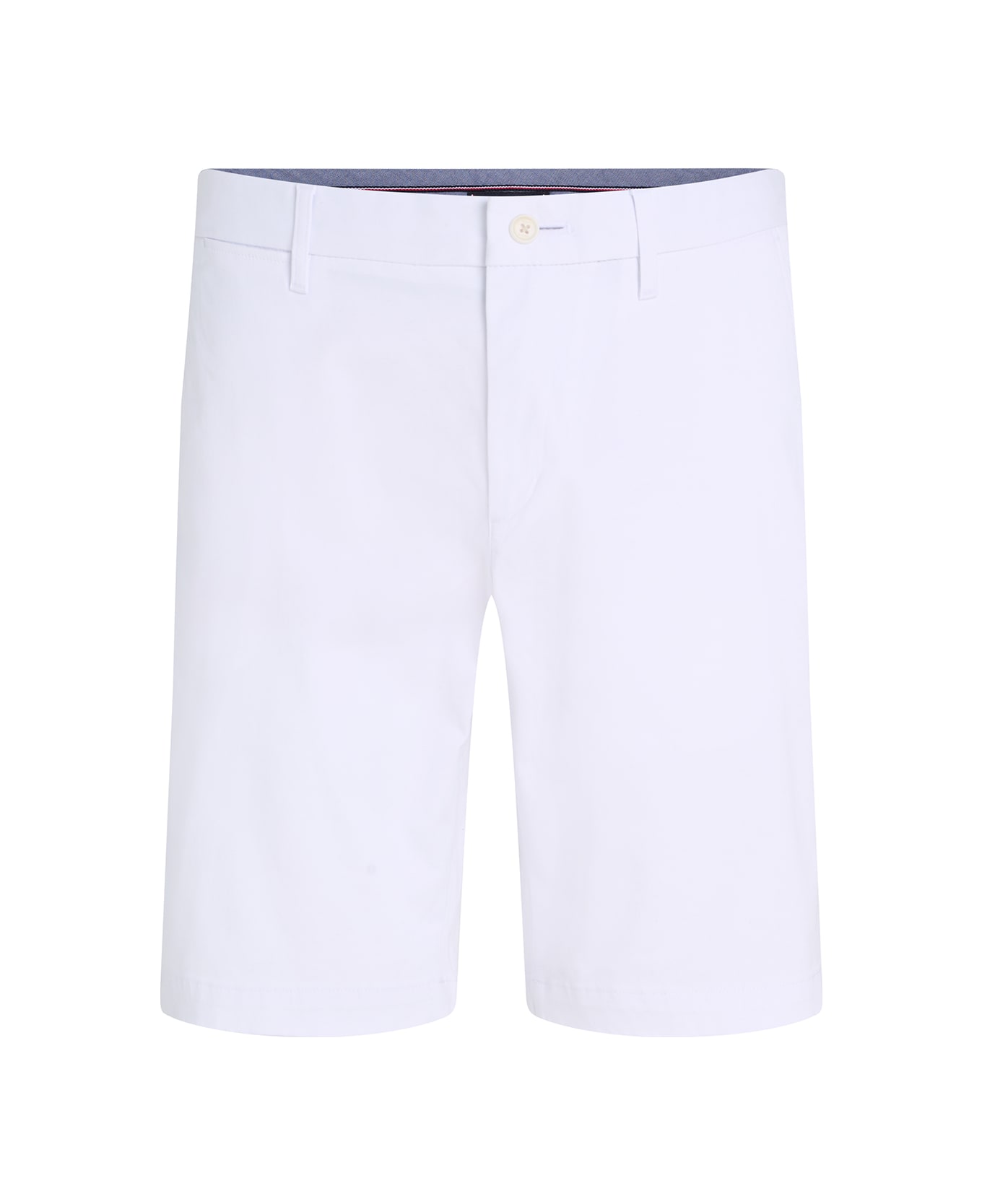 Tommy Hilfiger Men's Optical White Bermuda Shorts - OPTIC WHITE ショートパンツ