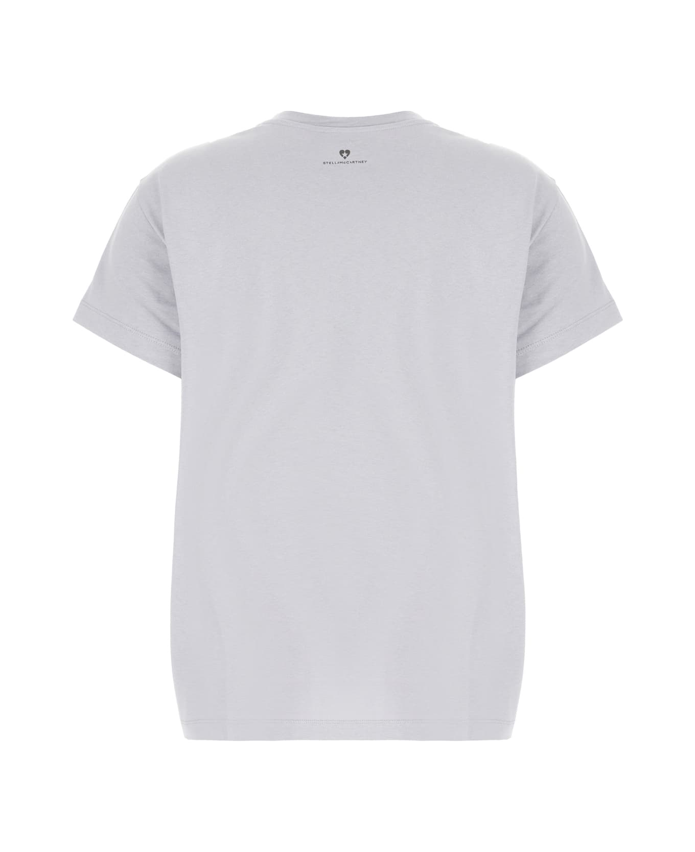 Stella McCartney Light Grey Cotton T-shirt - ANGEL BLUE