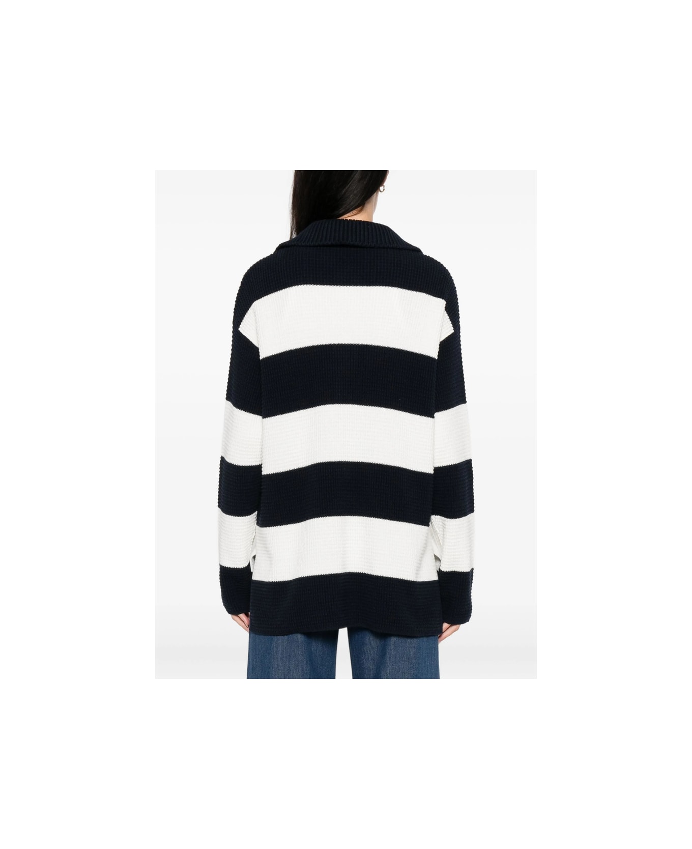 Closed Sweater - BLUE/WHITE