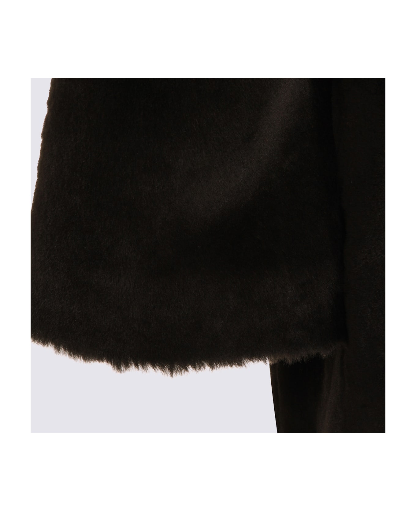 Totême Black Leather Jacket - Black