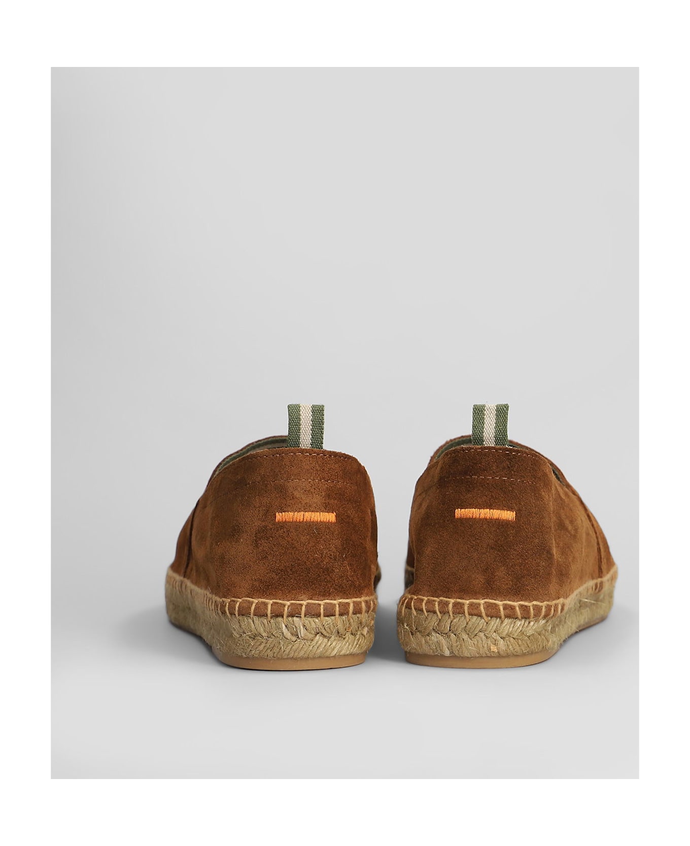 Castañer Pablo T-186 Espadrilles In Leather Color Suede - leather color