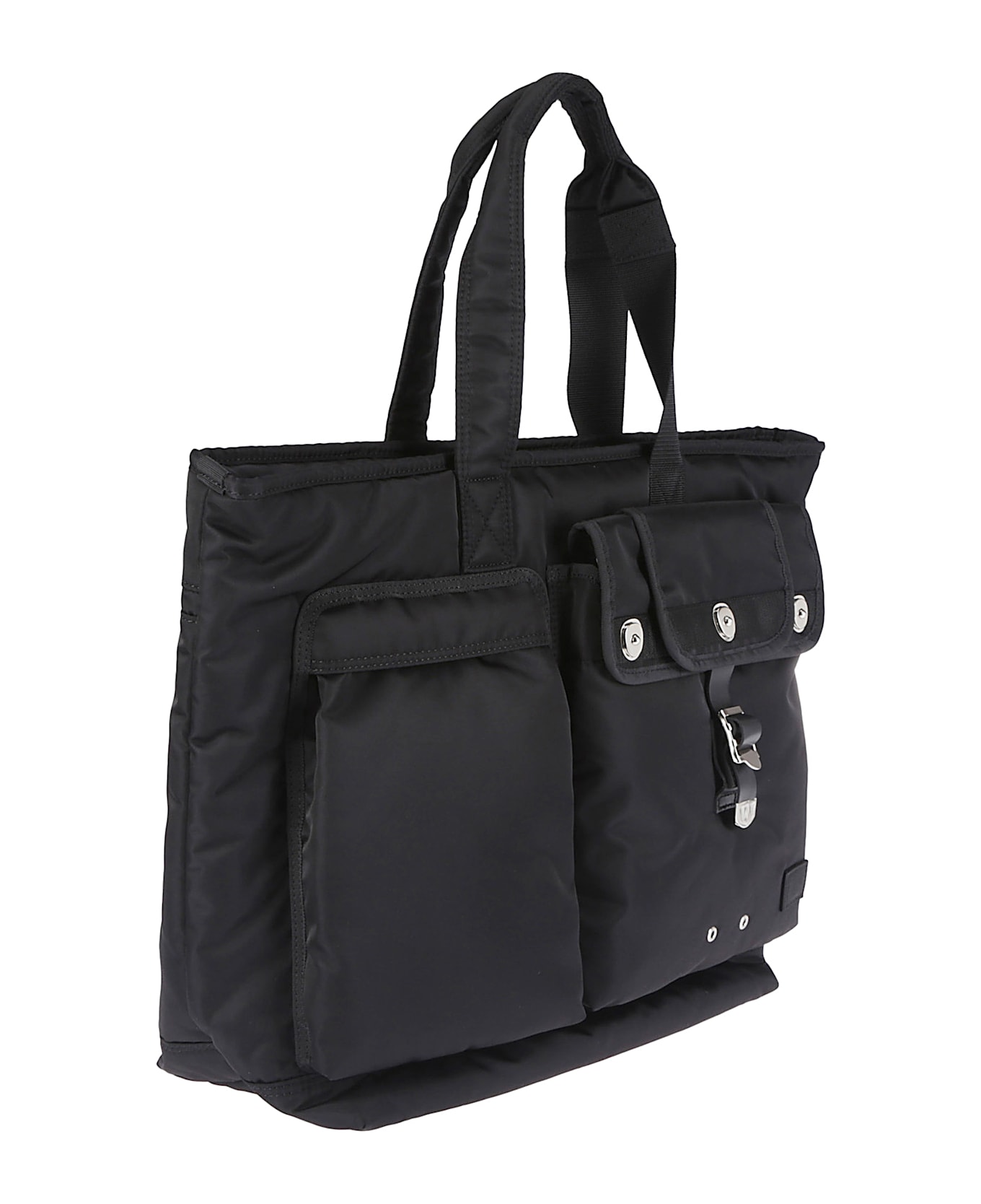 Sacai Porter Pocket Tote - BLACK