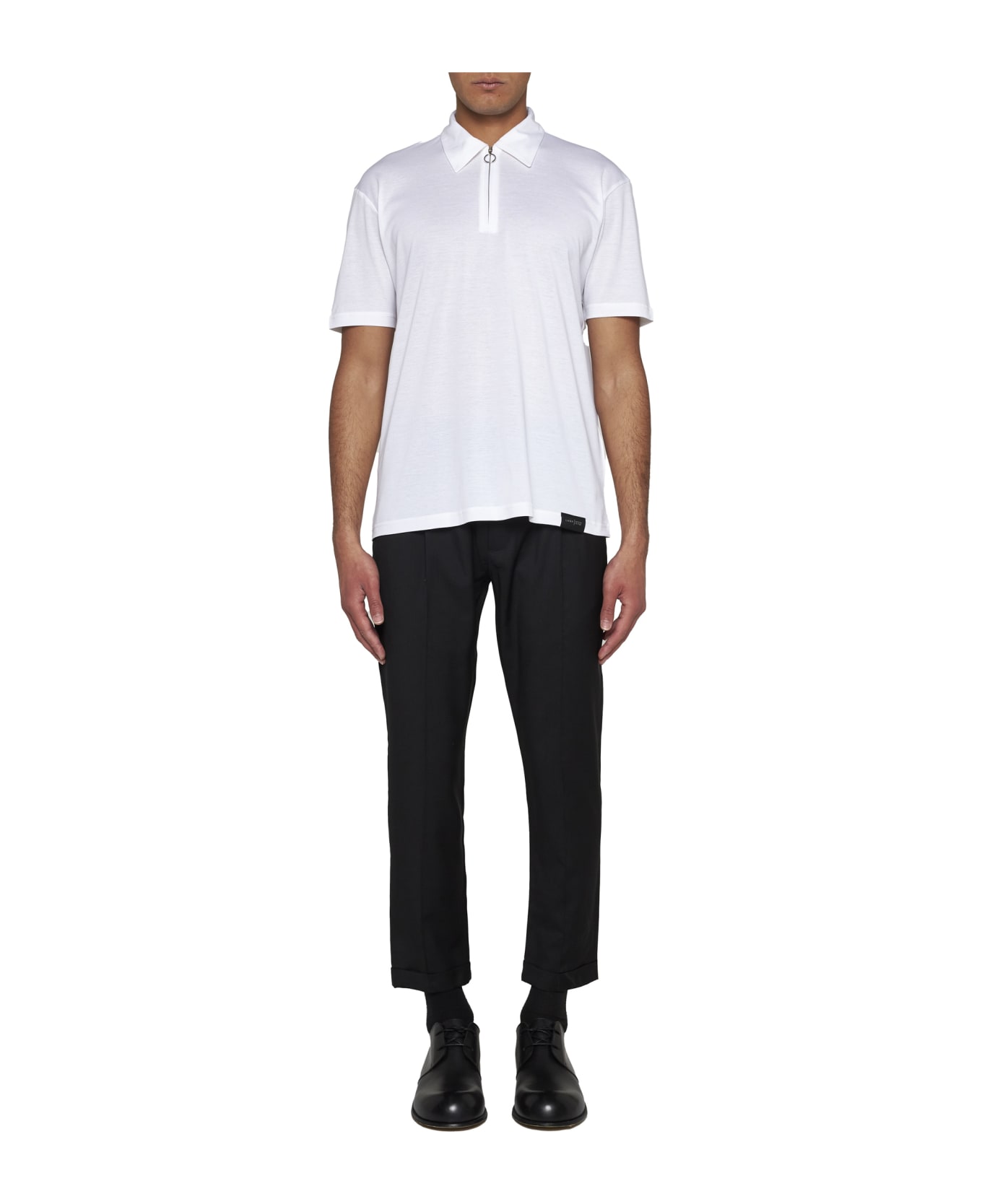 Low Brand Polo Shirt - White ポロシャツ