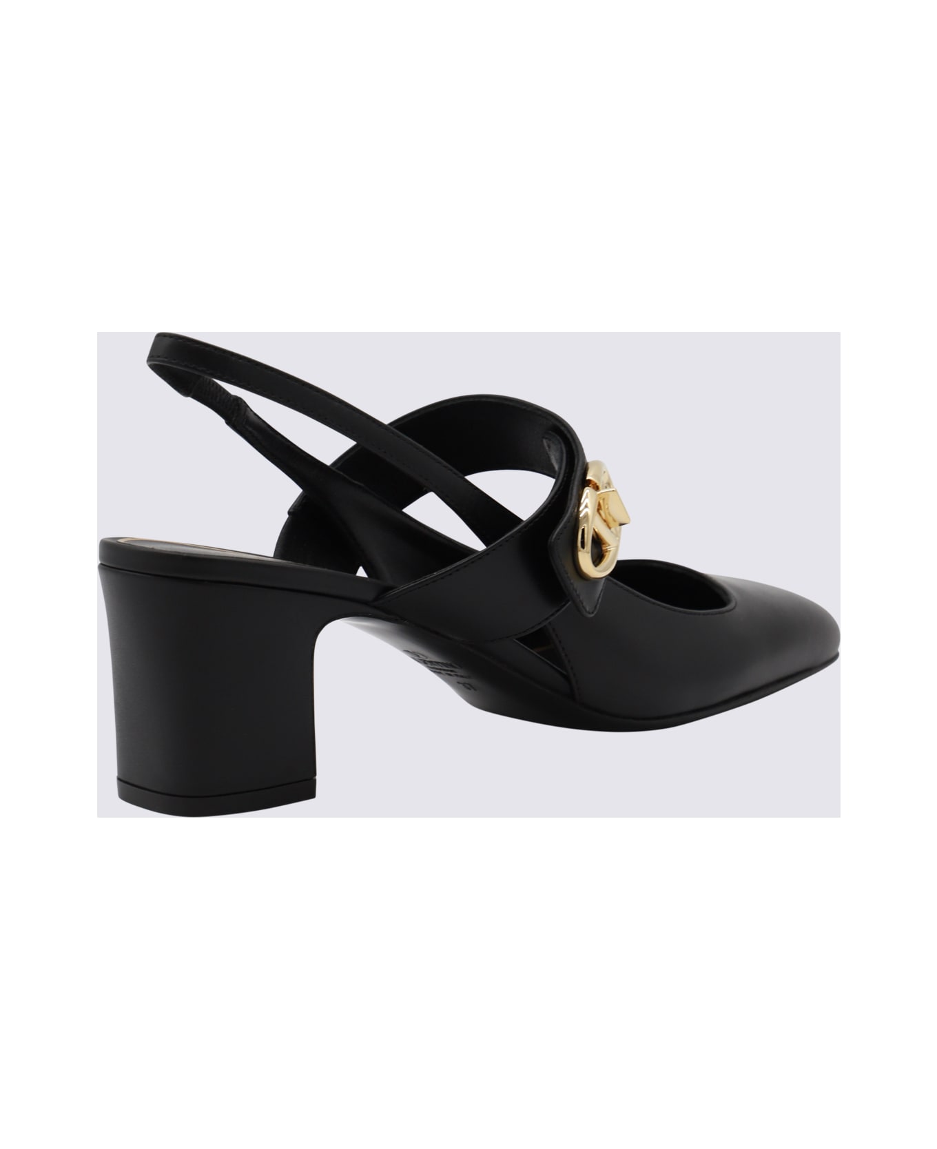 Valentino Garavani Leather Pumps - Black