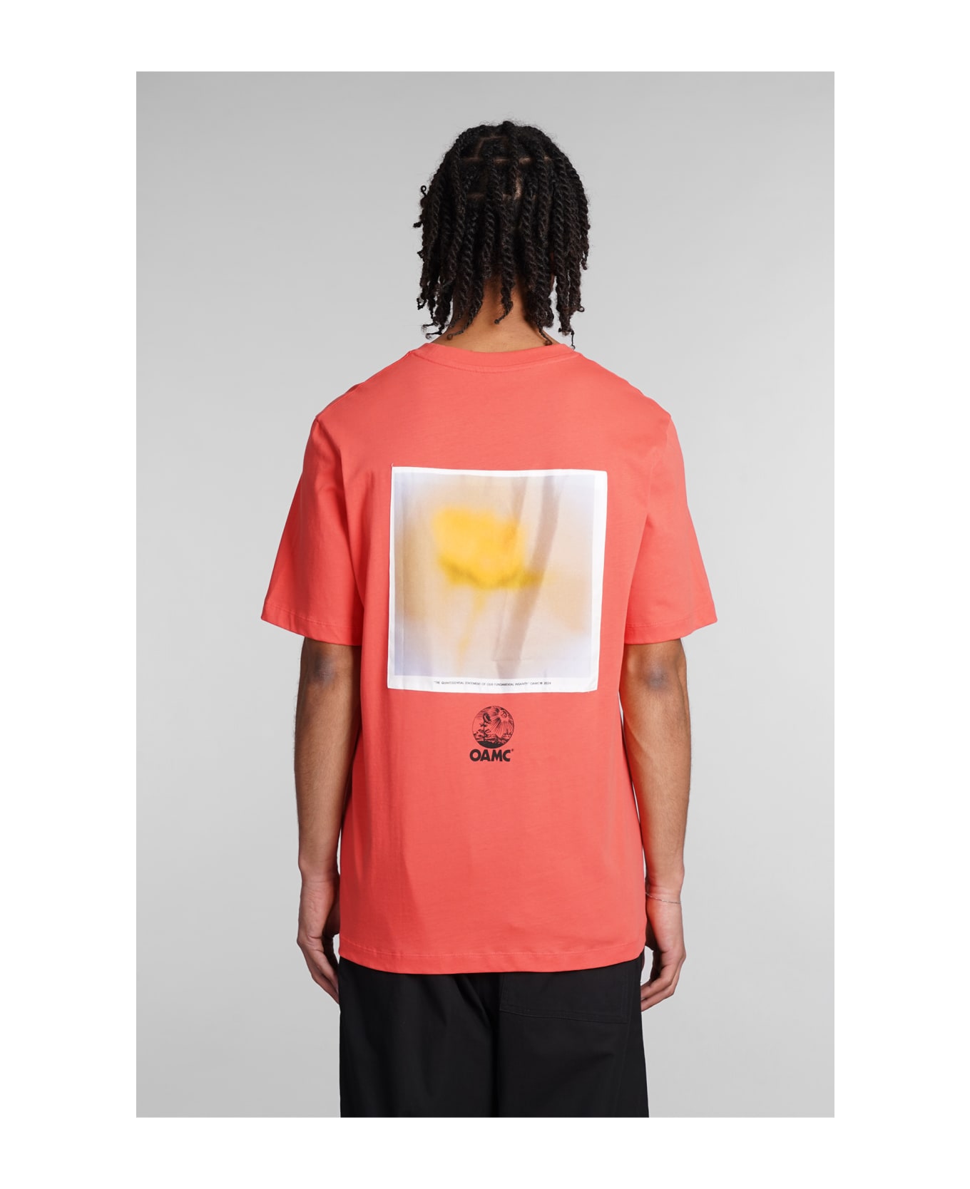OAMC T-shirt In Orange Cotton - orange シャツ