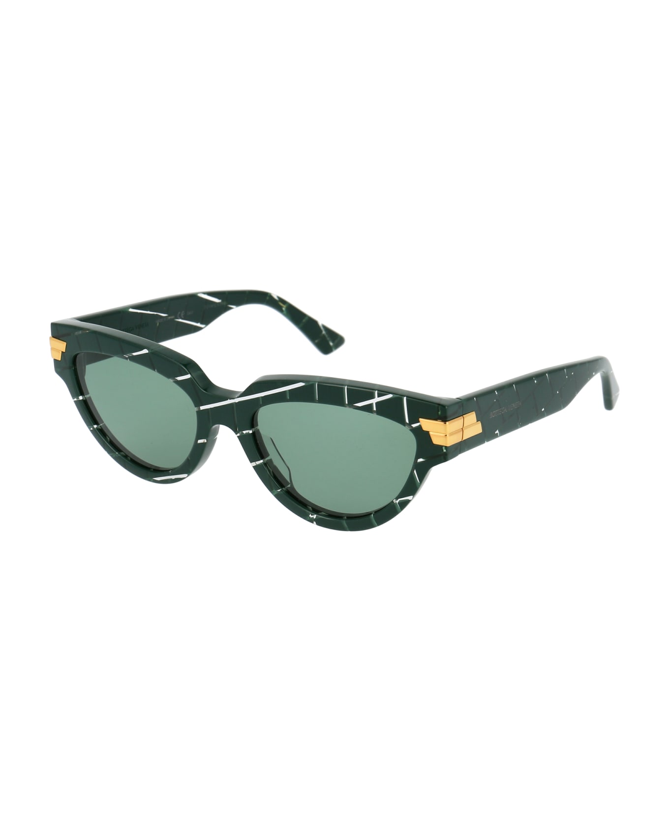 Bottega Veneta Eyewear Bv1035s Sunglasses - 004 GREEN GREEN GREEN サングラス