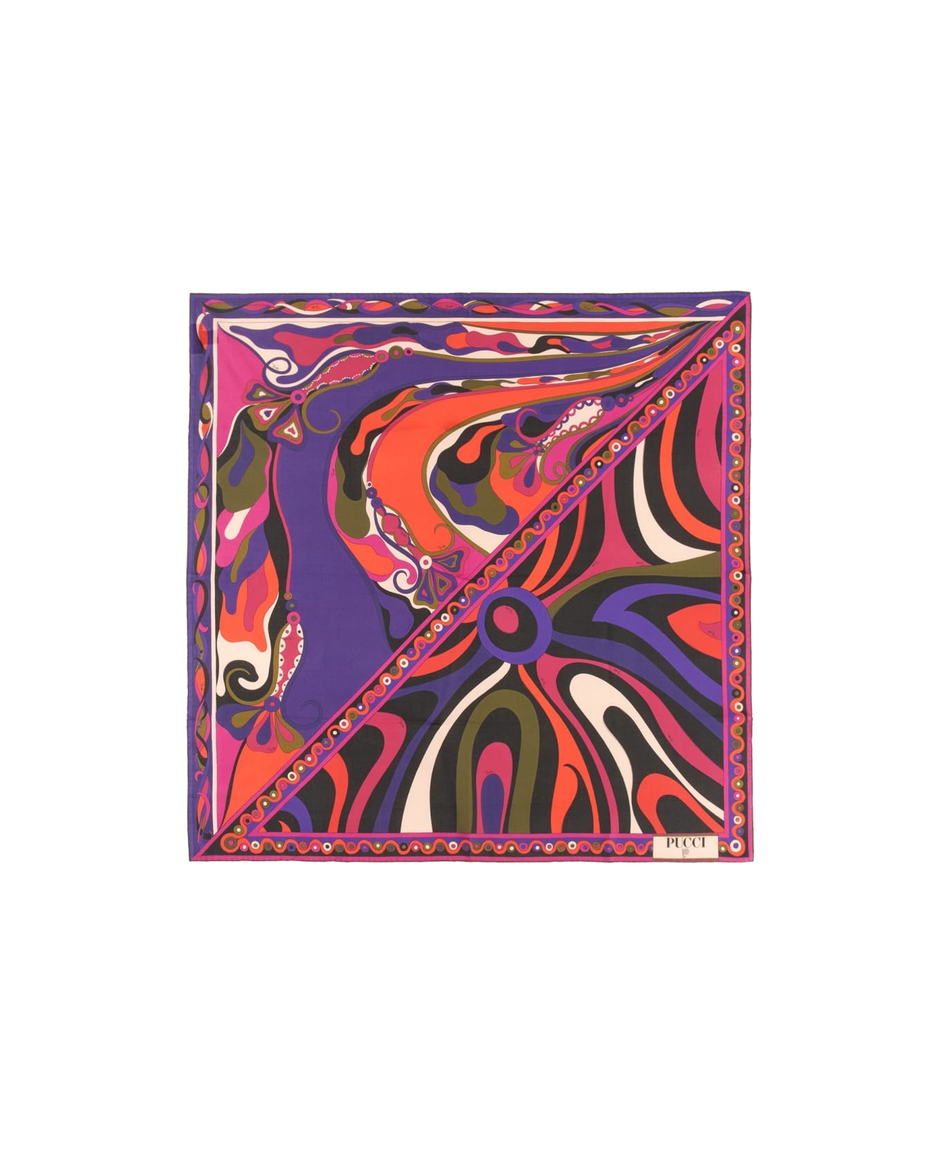 Pucci Scarf In Mix Of Prints - MULTICOLOUR