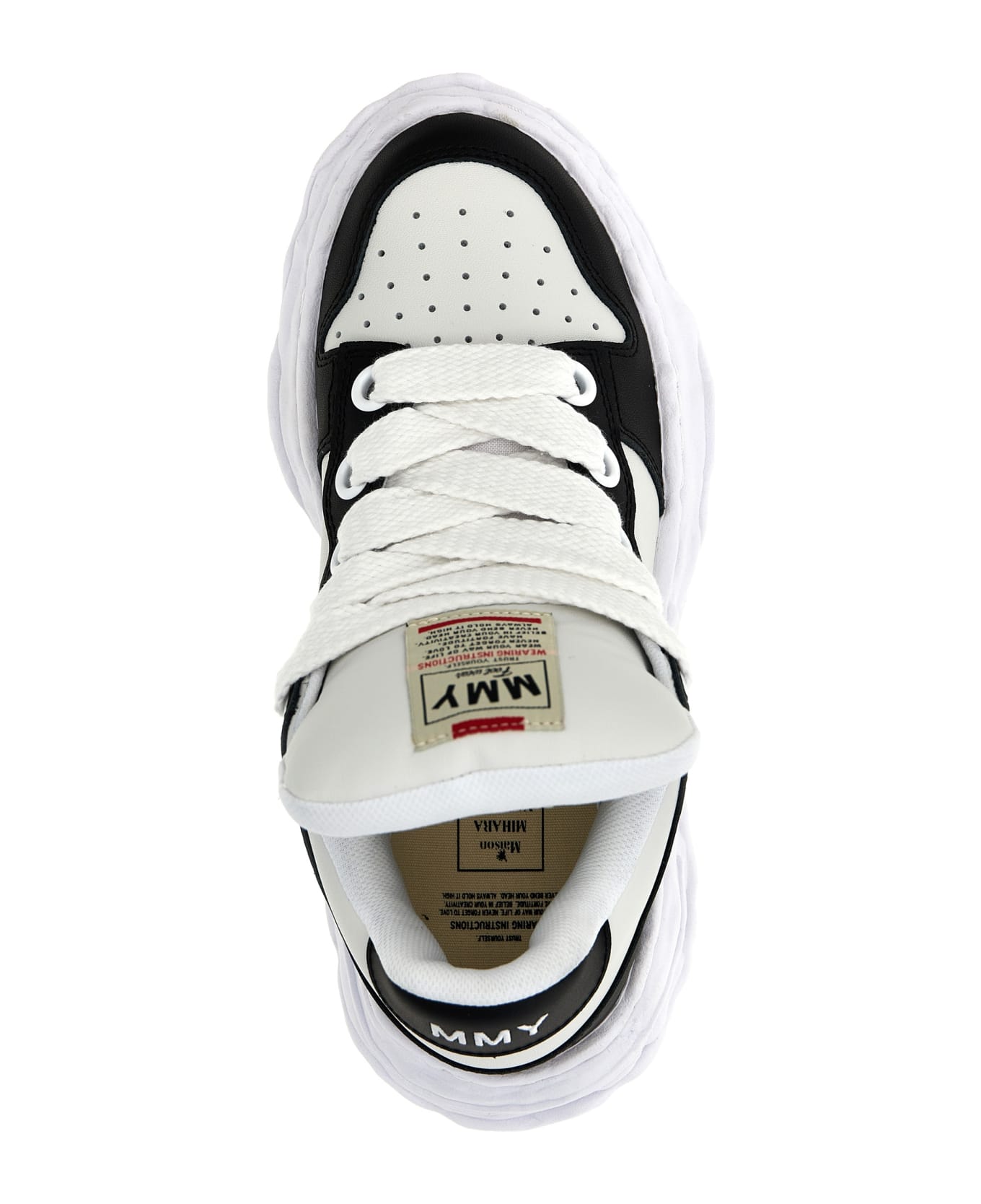 Mihara Yasuhiro 
wayne
 Sneakers - White/Black
