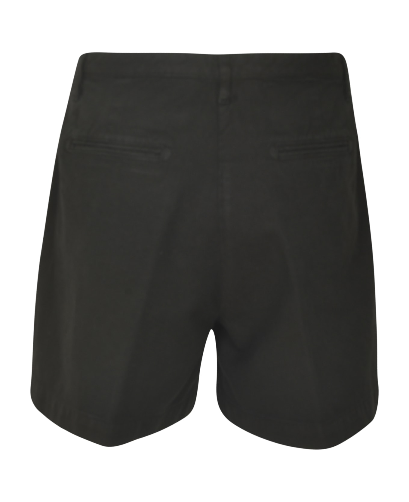 Massimo Alba Wrap Buttoned Shorts - Black ショートパンツ