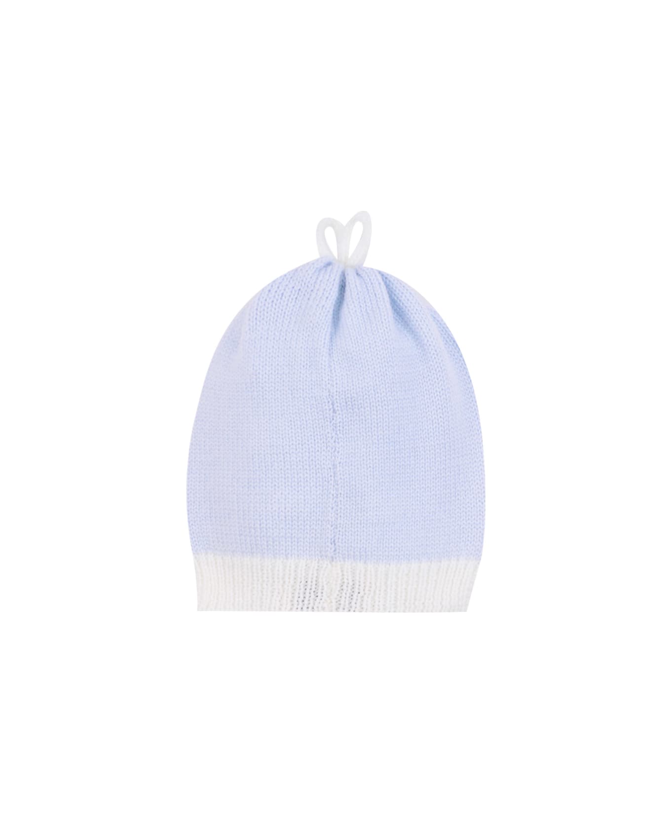 Piccola Giuggiola Wool Hat - Light blue