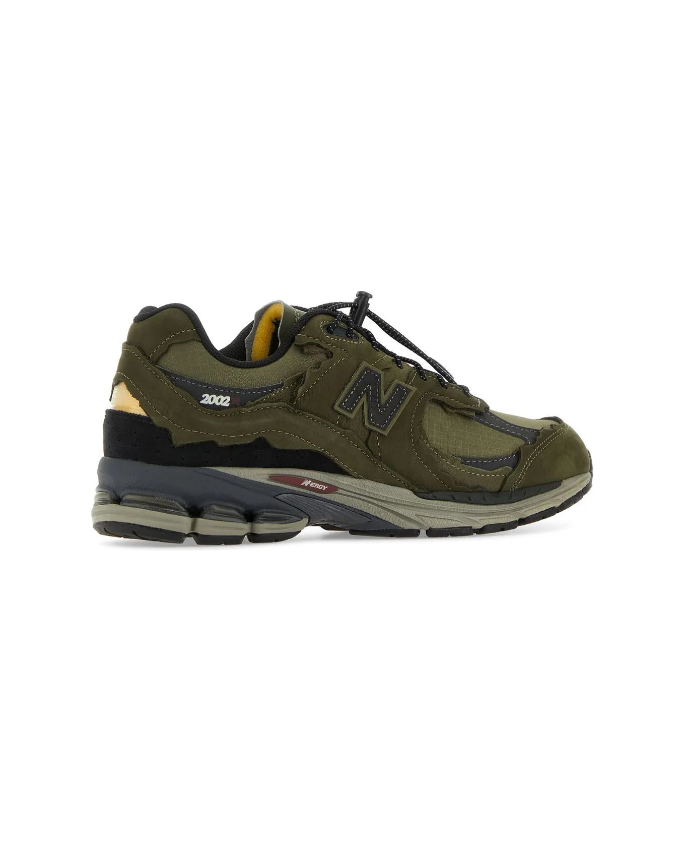 New Balance Multicolor Suede And Fabric 2002r Sneakers - Camouflage スニーカー