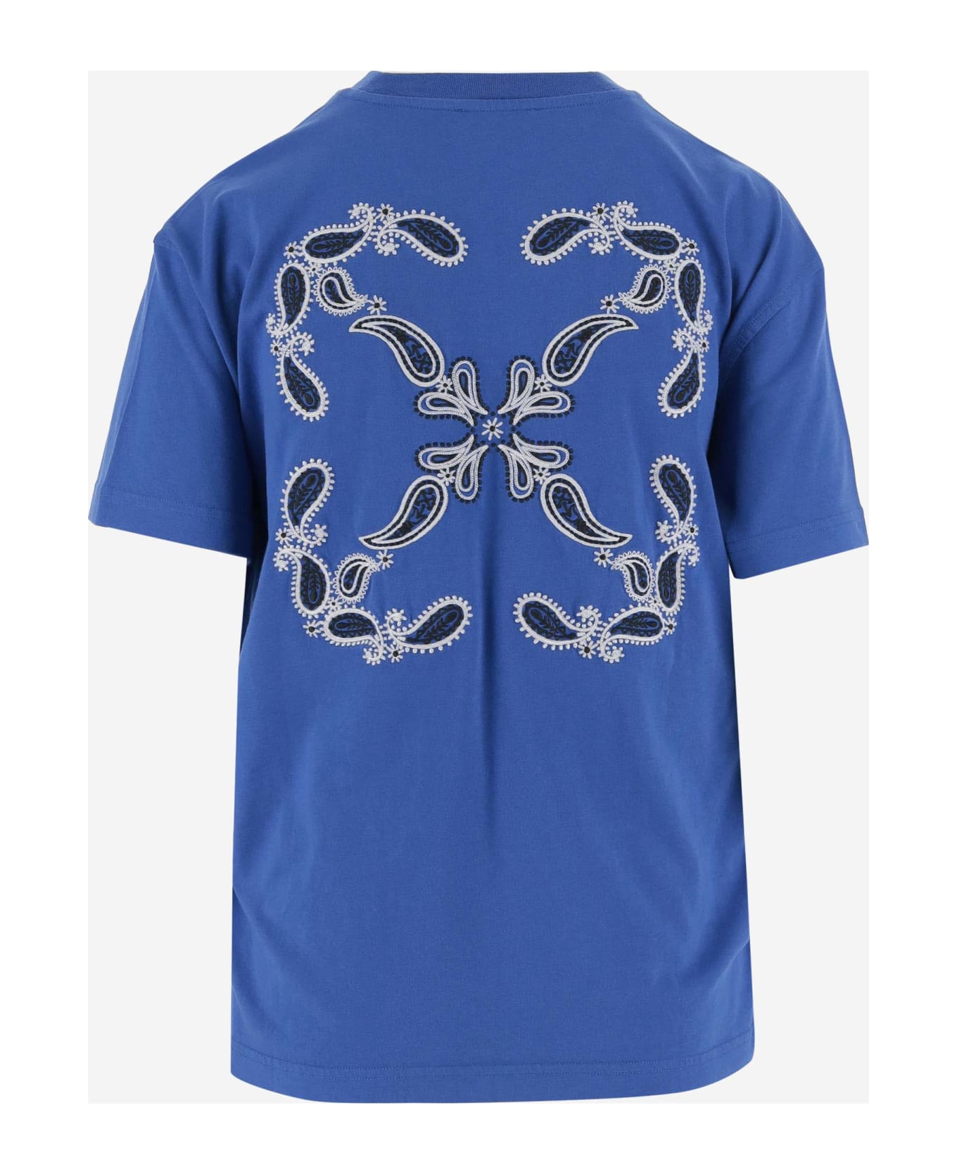 Off-White Arrow Bandana T-shirt - Blue Tシャツ