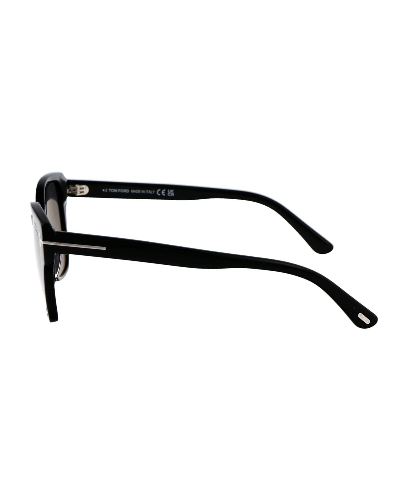 Tom Ford Eyewear Elsa Sunglasses - 01D Nero Lucido / Fumo Polar