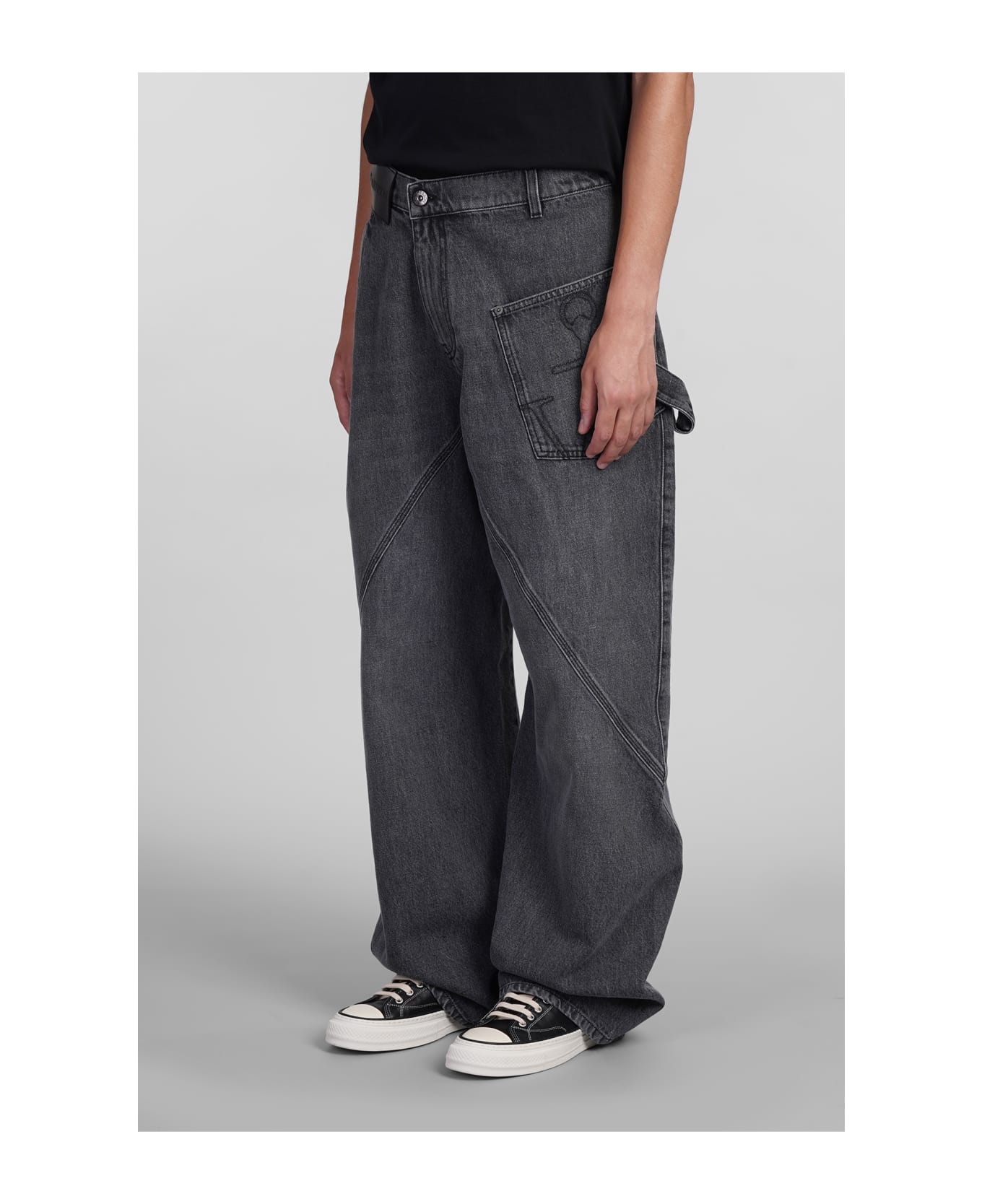 J.W. Anderson Twisted Workwear Jeans - Grey